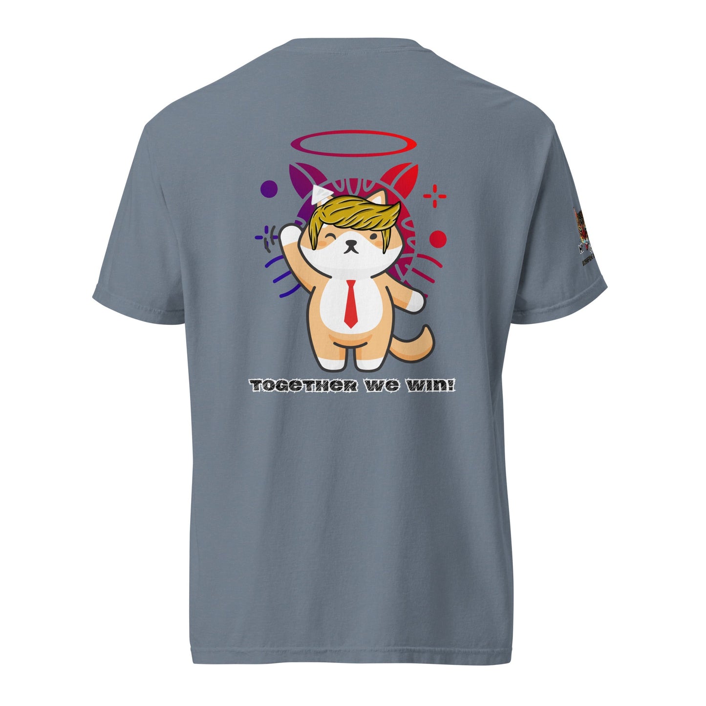 Together We Win Unisex Comfort Colors Heavyweight Tee - My Social Cat Bonafide Boutique LLCTogether We Win Unisex Comfort Colors Heavyweight TeeT - shirtMy Social Cat Bonafide Boutique LLCBlue JeanSheavyweighttee