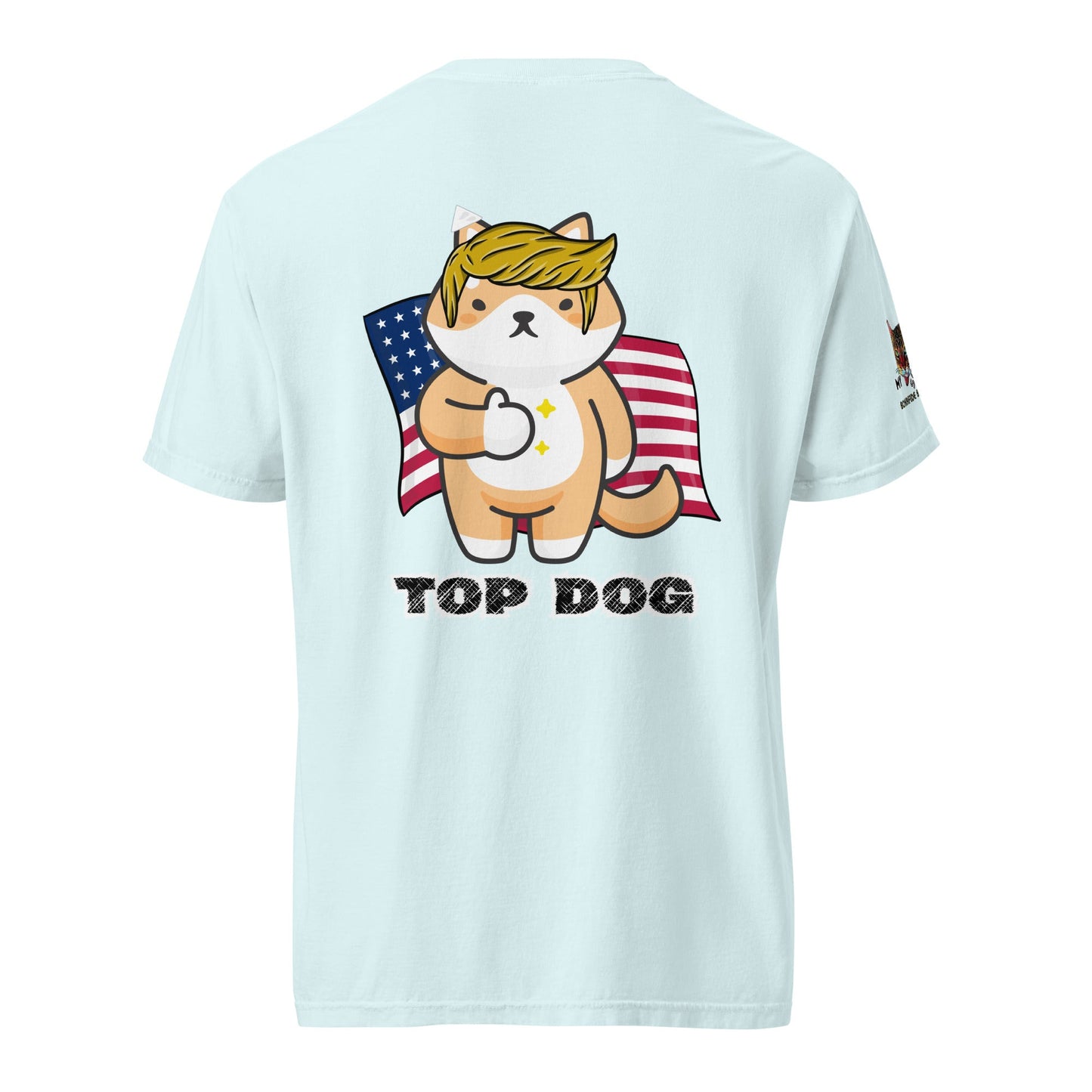 Top Dog Unisex Comfort Colors Heavyweight Tee - My Social Cat Bonafide Boutique LLCTop Dog Unisex Comfort Colors Heavyweight TeeT - shirtMy Social Cat Bonafide Boutique LLCChambraySbackdog