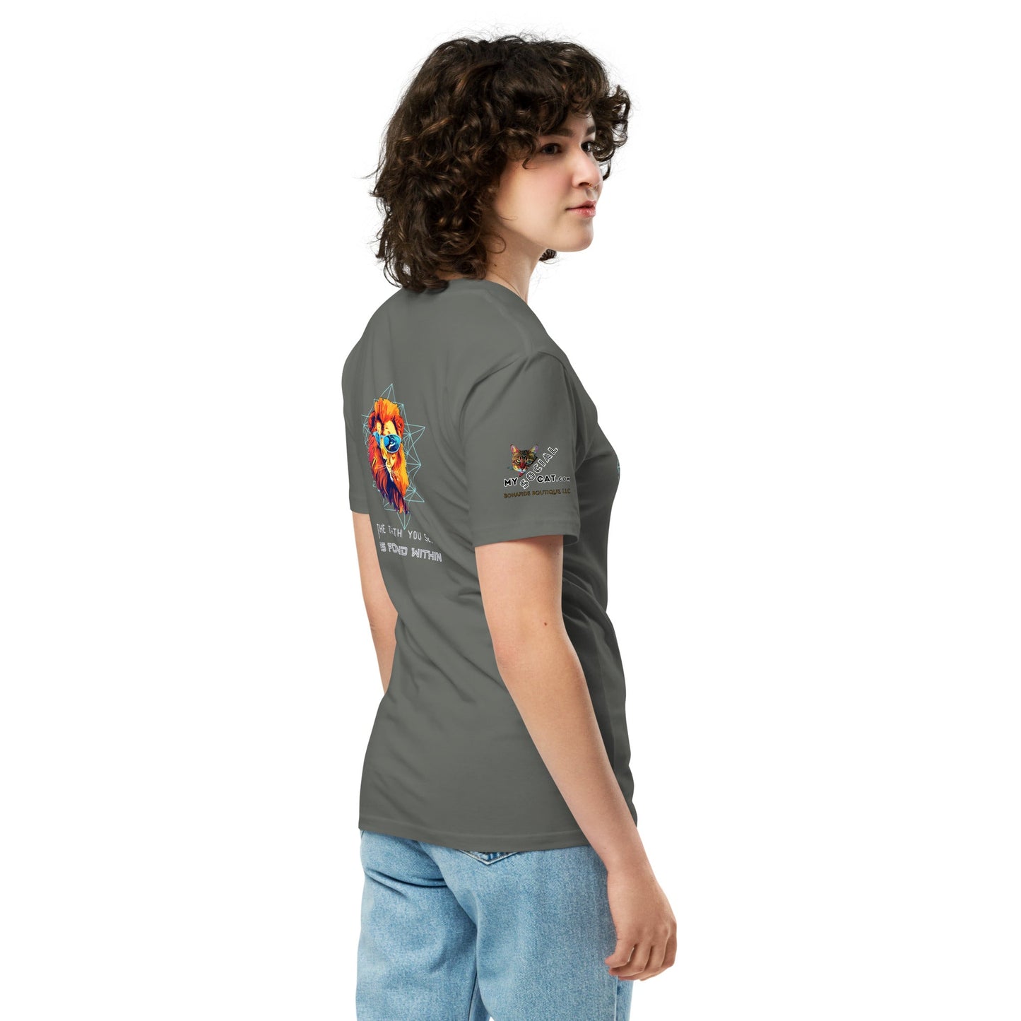 Truth You Seek Unisex Premium Tee - My Social Cat Bonafide Boutique LLCTruth You Seek Unisex Premium TeeT-shirtMy Social Cat Bonafide Boutique LLCBlackSlionpremium