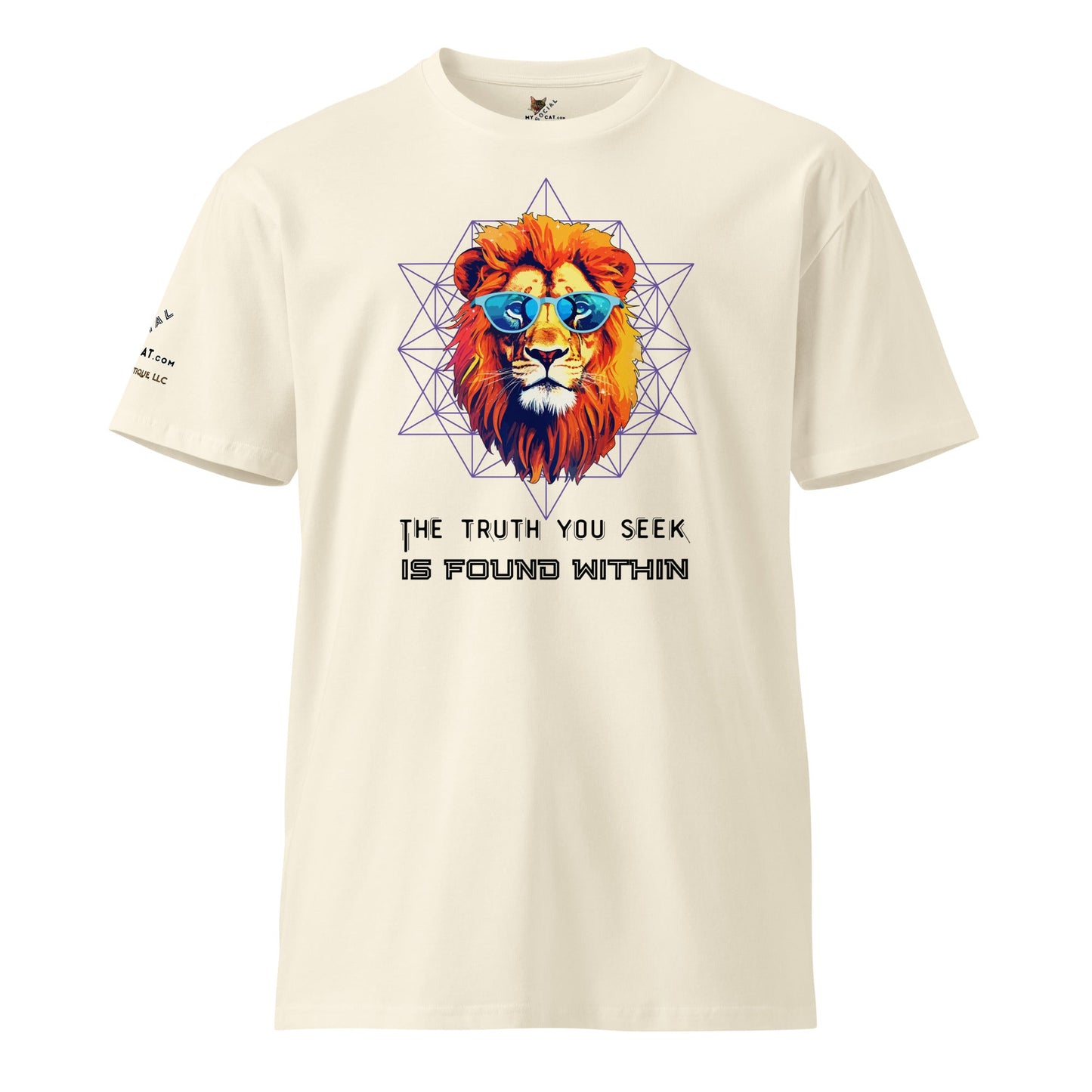 Truth You Seek Unisex Premium Tee - My Social Cat Bonafide Boutique LLCTruth You Seek Unisex Premium TeeT-shirtMy Social Cat Bonafide Boutique LLCNaturalSlionpremium