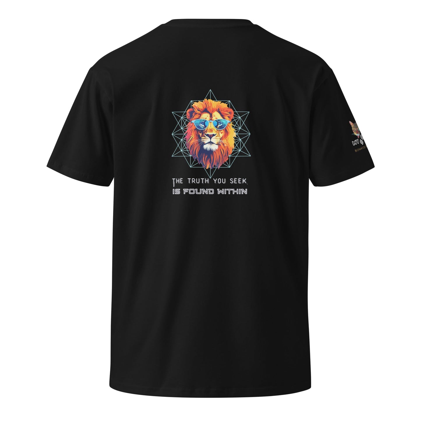 Truth You Seek Unisex Premium Tee - My Social Cat Bonafide Boutique LLCTruth You Seek Unisex Premium TeeT-shirtMy Social Cat Bonafide Boutique LLCNaturalSlionpremium
