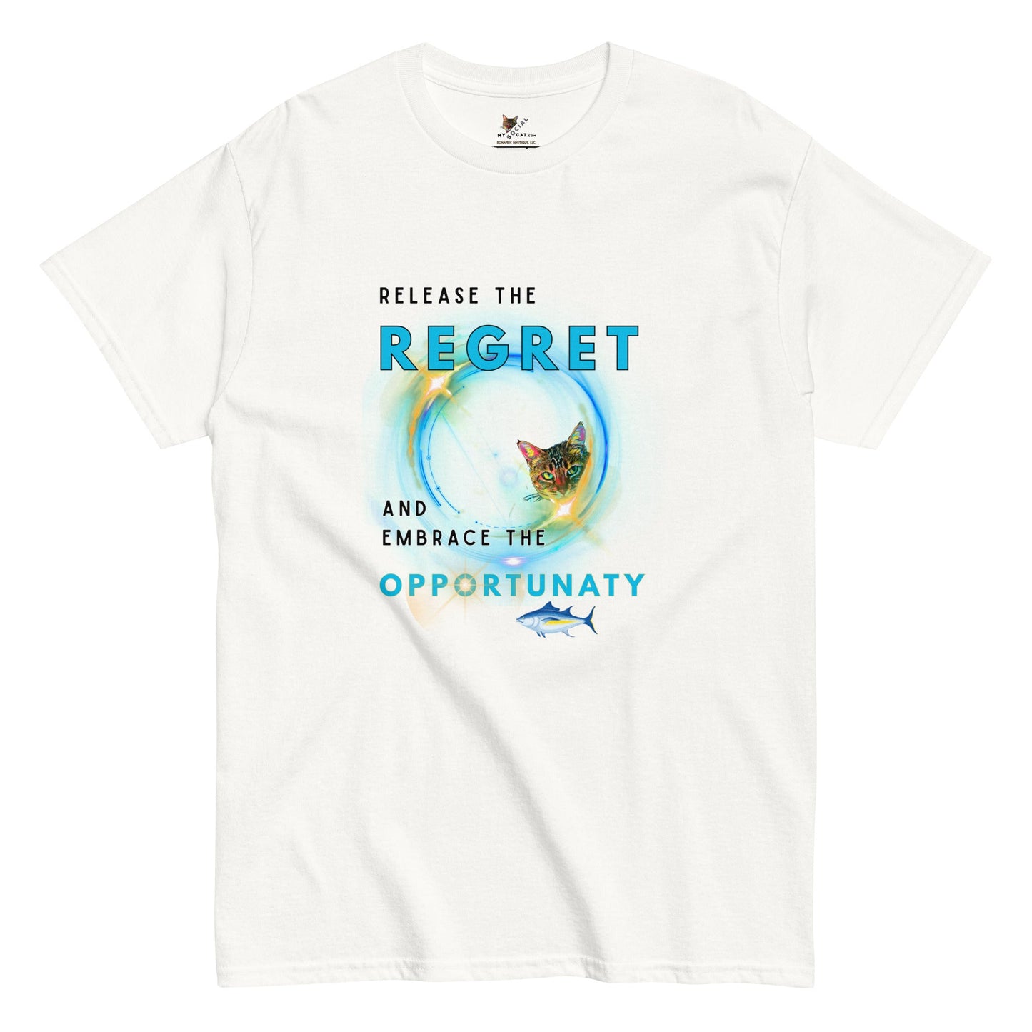 Tuna Unisex Classic Tee - My Social Cat Bonafide Boutique LLCTuna Unisex Classic TeeT-shirtMy Social Cat Bonafide Boutique LLCWhiteSclassicregret
