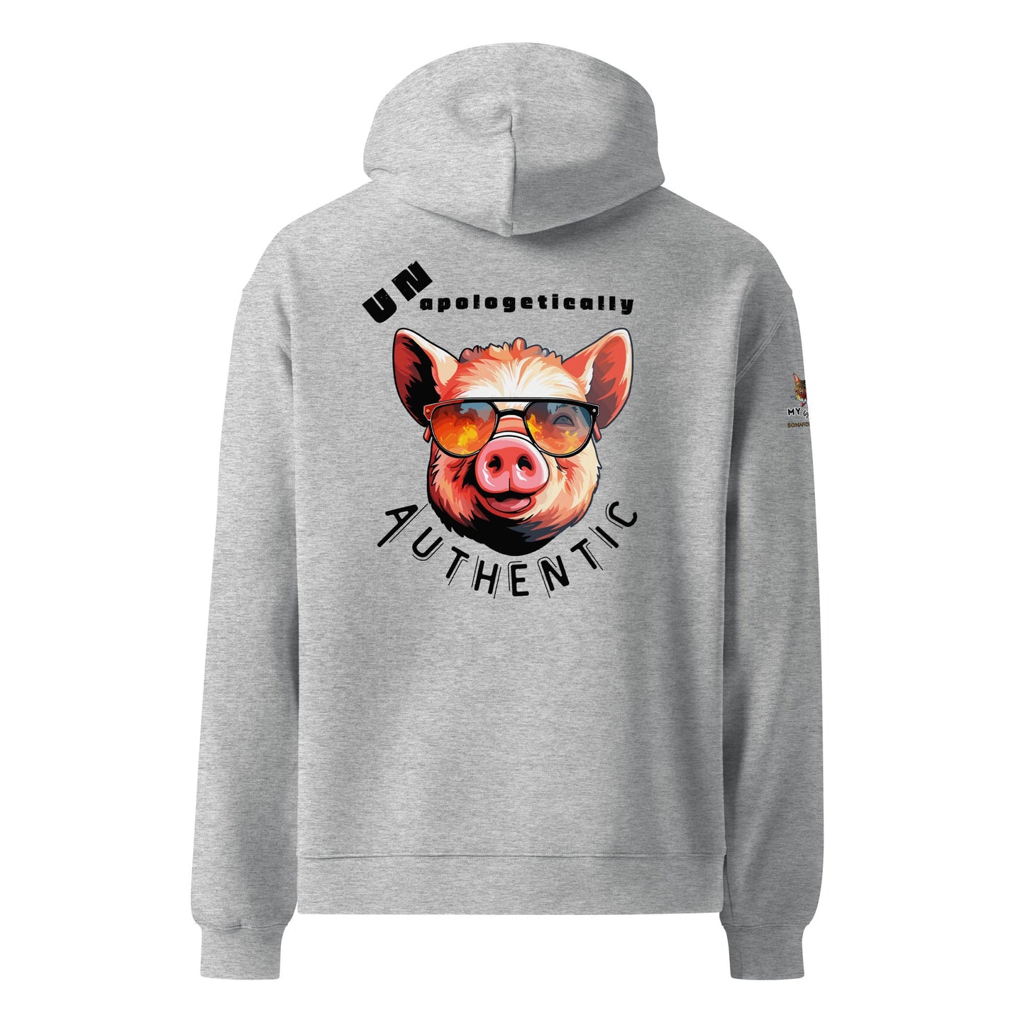Unapologetically Authentic Unisex Plush Hoodie - My Social Cat Bonafide Boutique LLCUnapologetically Authentic Unisex Plush HoodieHooded sweatshirtMy Social Cat Bonafide Boutique LLCAthletic HeatherSauthenticauthenticity