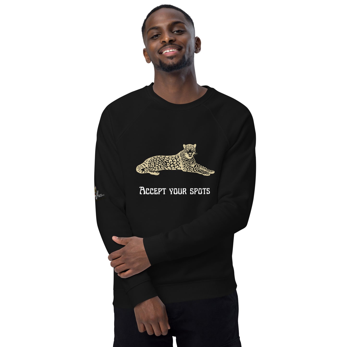Accept Your Spots Plush Organic Sweatshirt