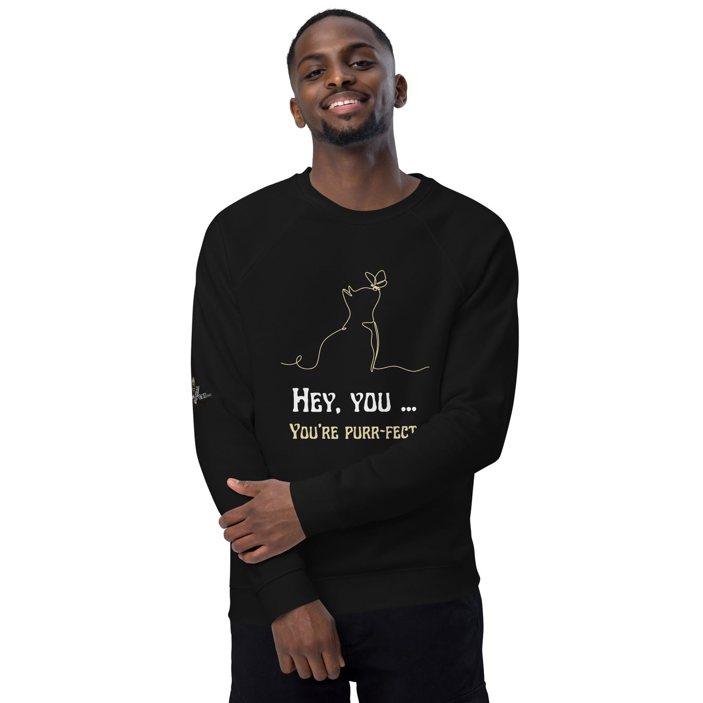 Hey You Plush Organic Sweatshirt