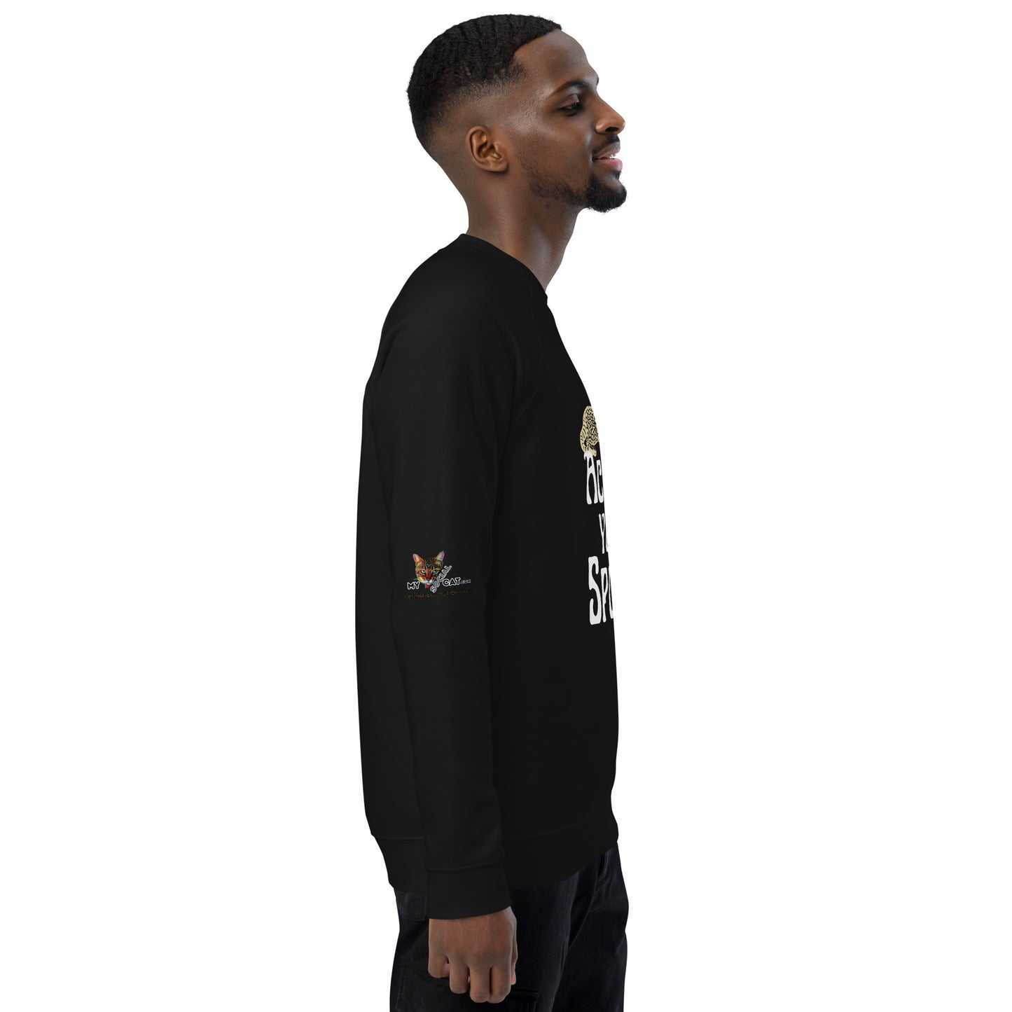 Accept Your Spots Plush Organic sweatshirt