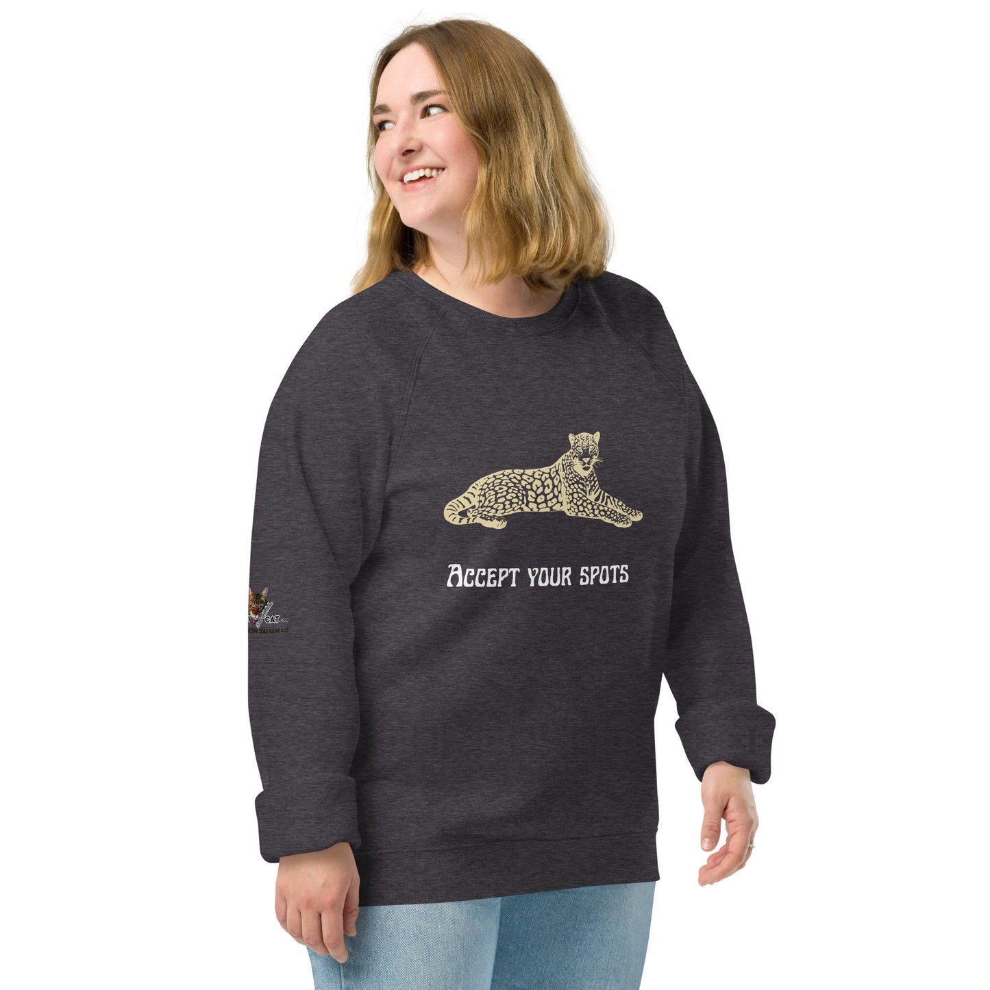 Accept Your Spots Plush Organic Sweatshirt