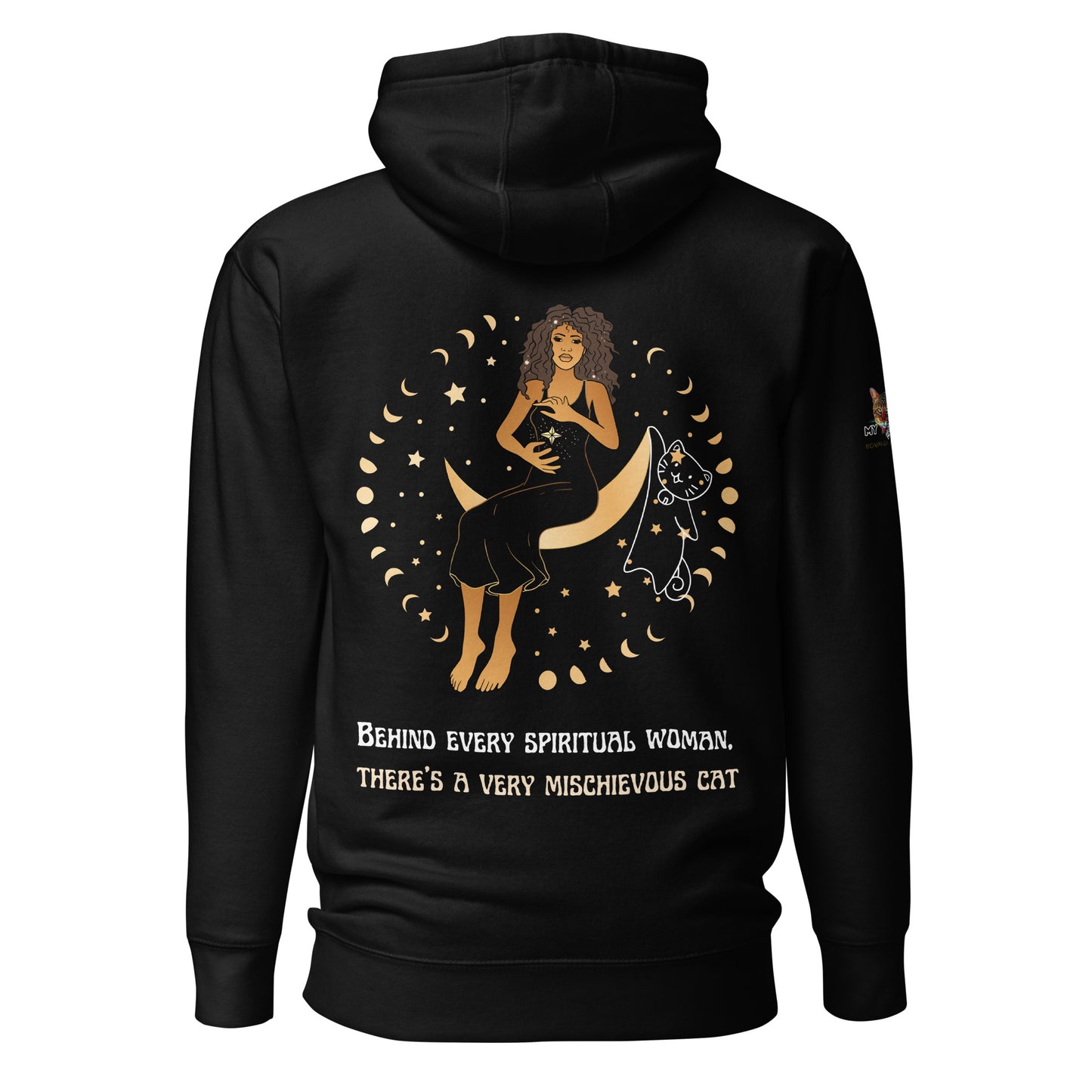 Mischievous Cat Unisex Hoodie