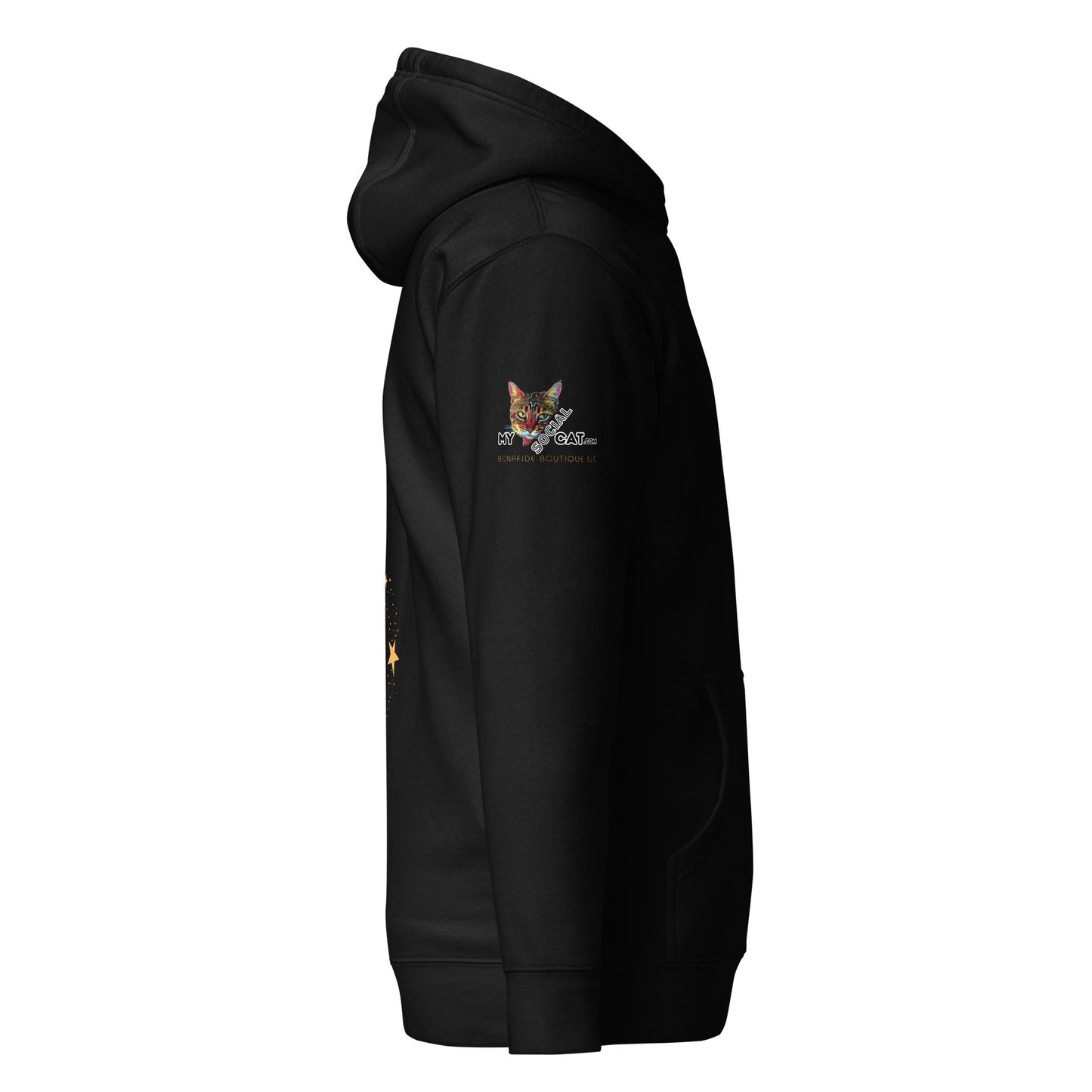 Cat Flower Unisex Hoodie