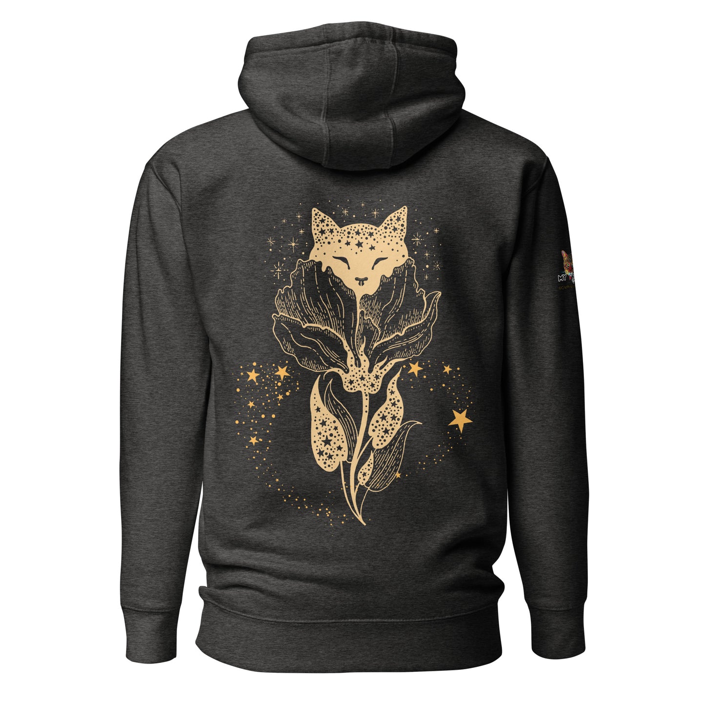 Cat Flower Unisex Hoodie