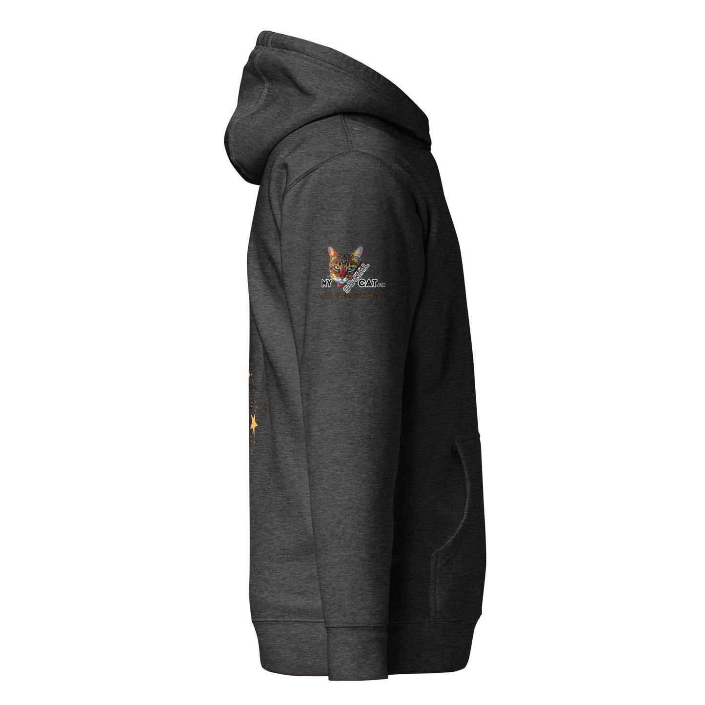Cat Flower Unisex Hoodie