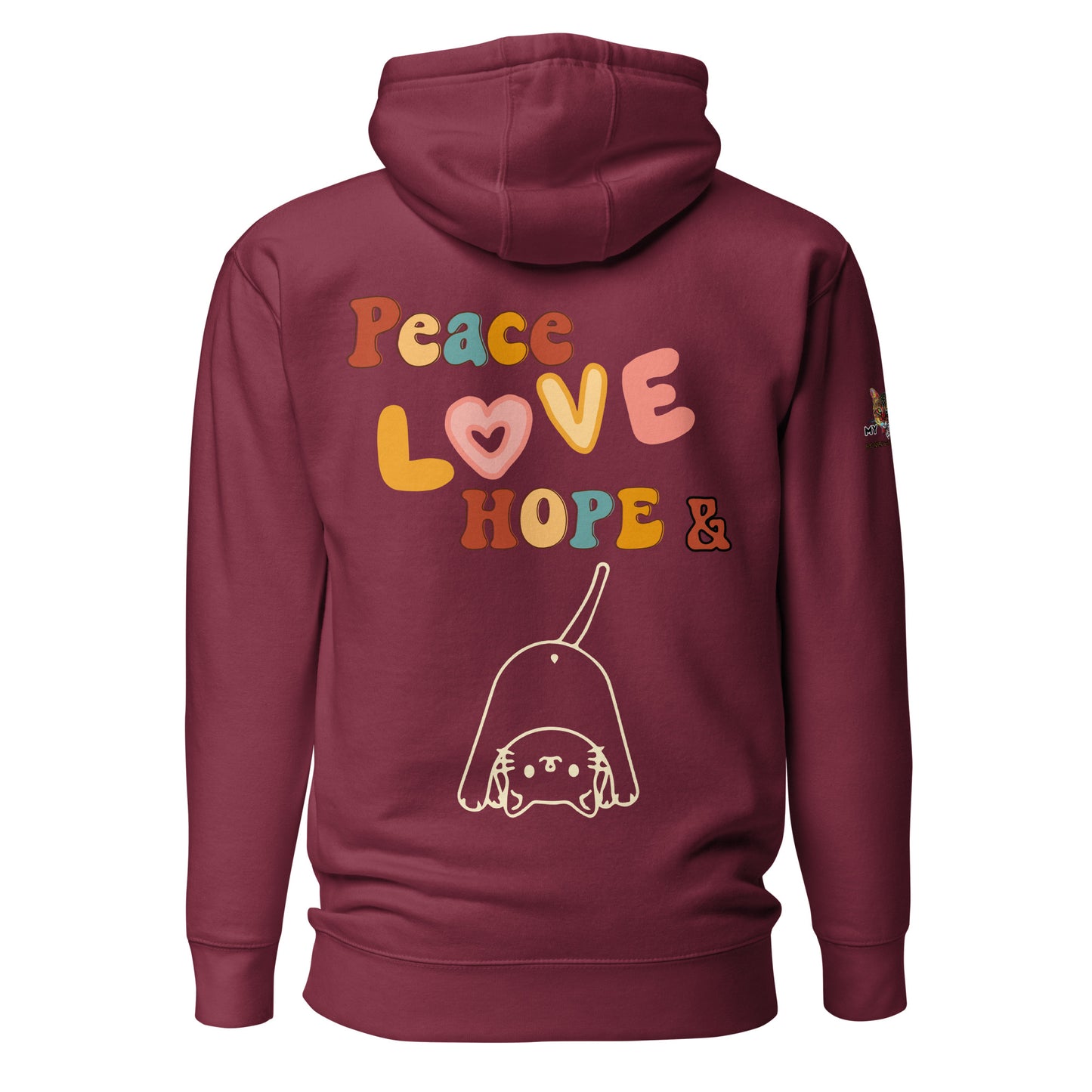 Peace Love Hope Unisex Hoodie