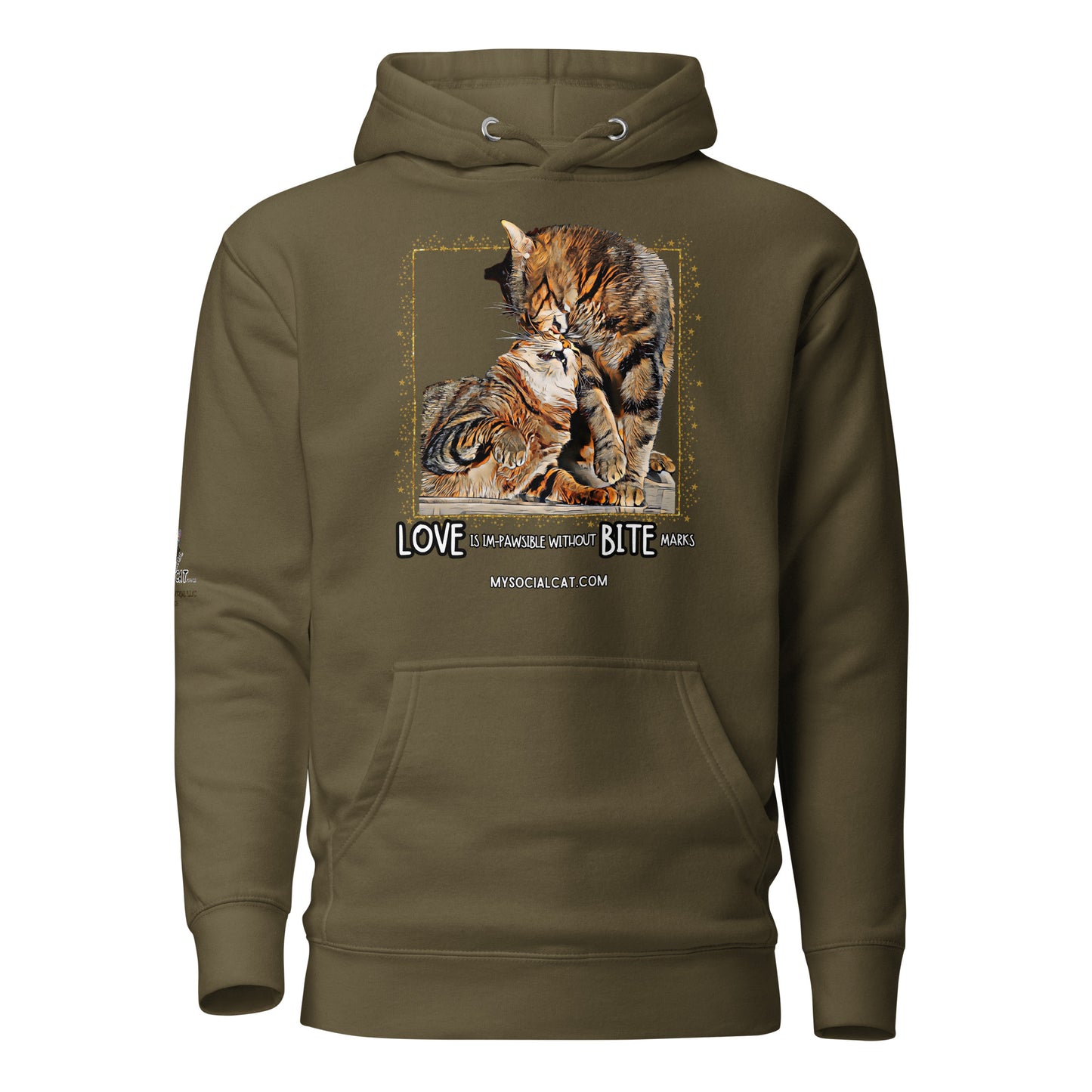 Love Is Im-Pawsible Hoodie
