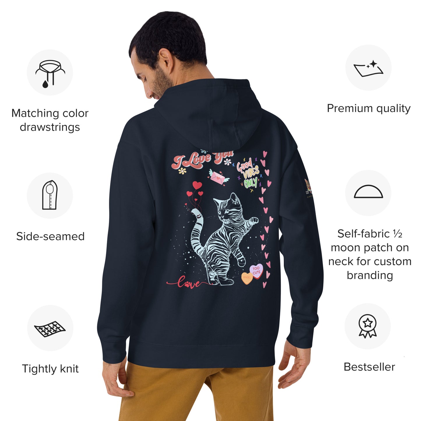 I Love You Unisex Hoodie