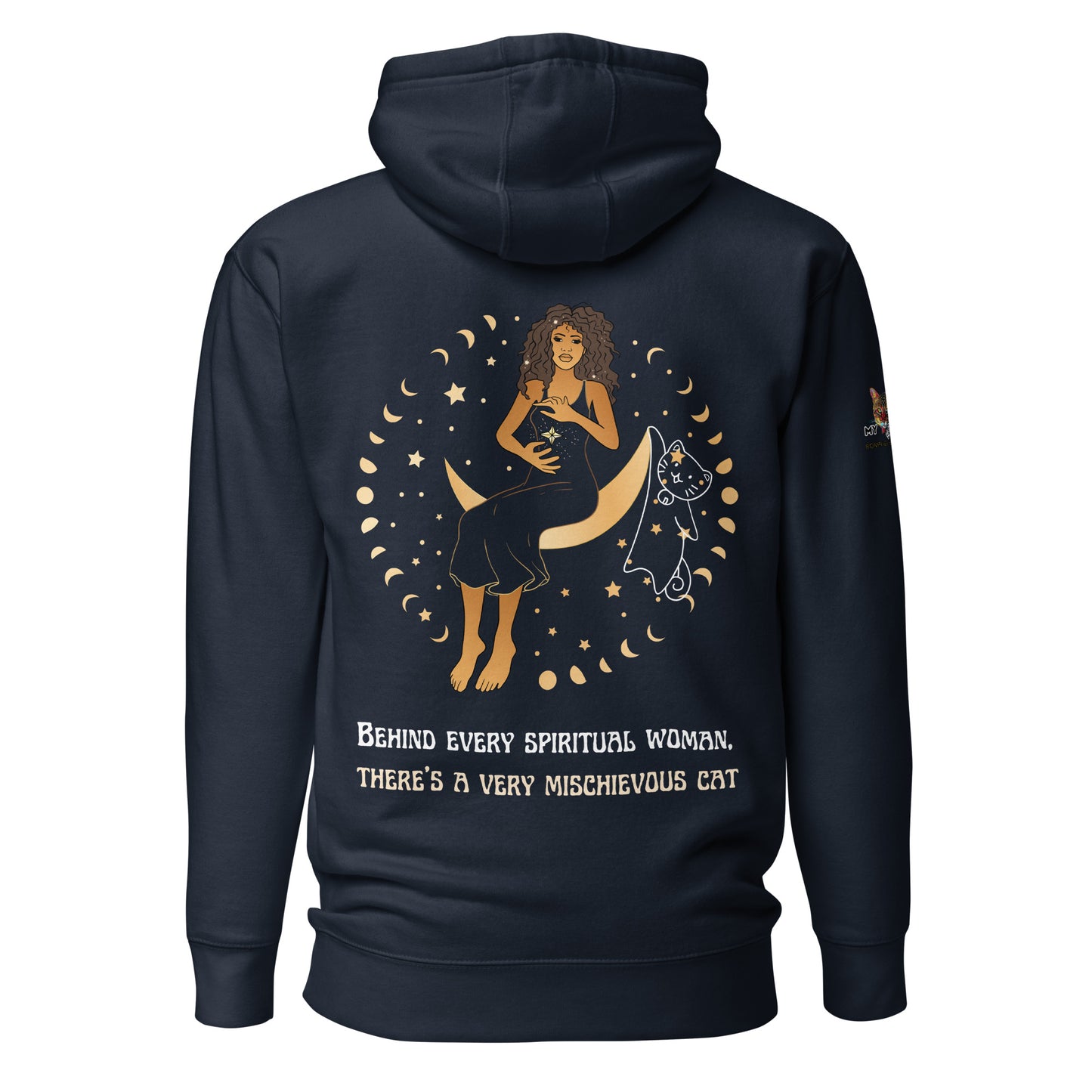 Mischievous Cat Unisex Hoodie