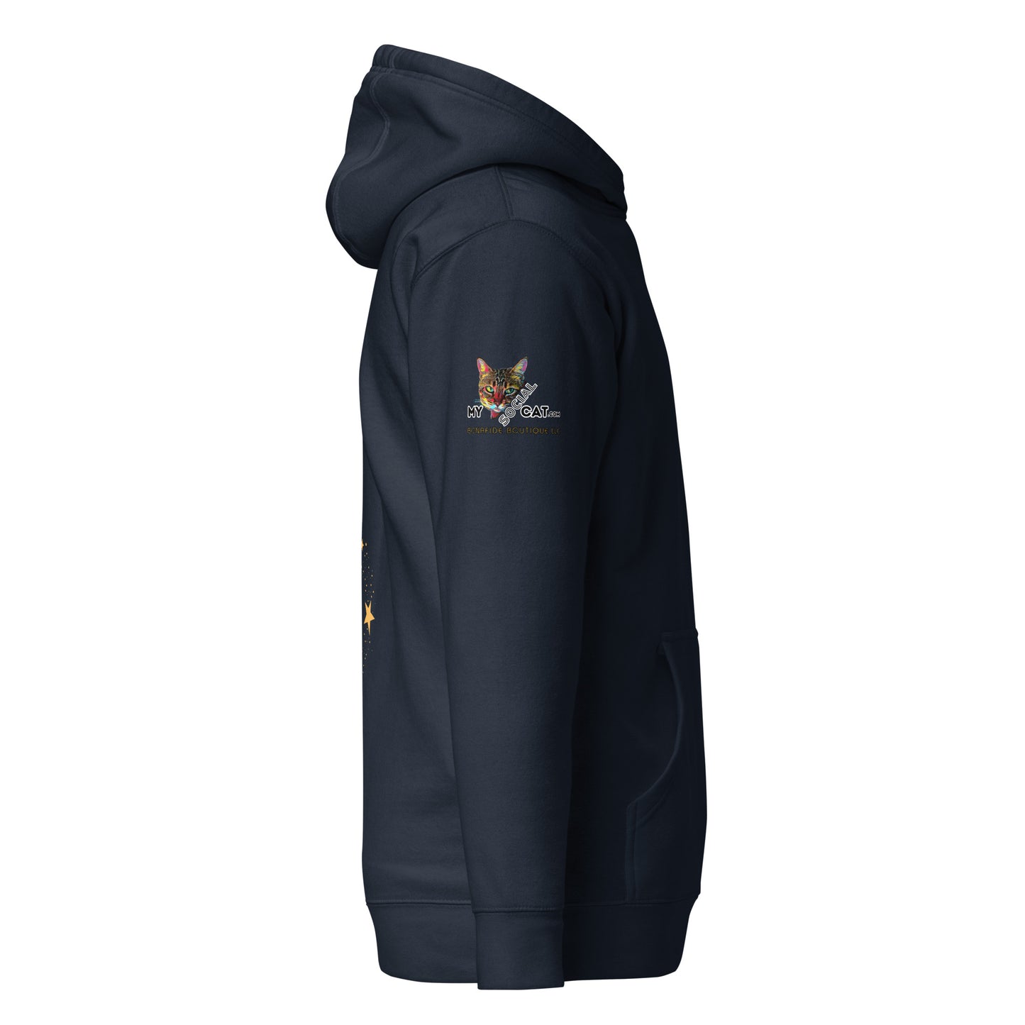Cat Flower Unisex Hoodie