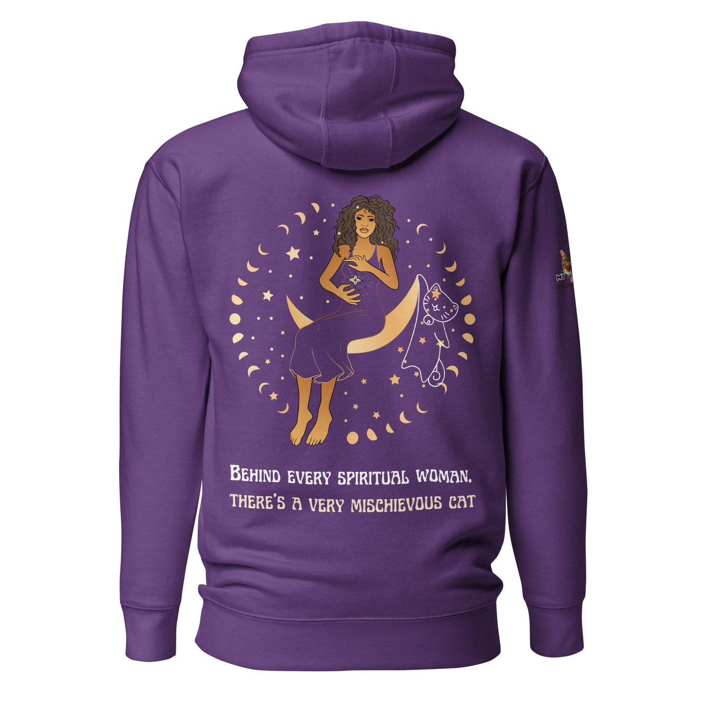 Mischievous Cat Unisex Hoodie
