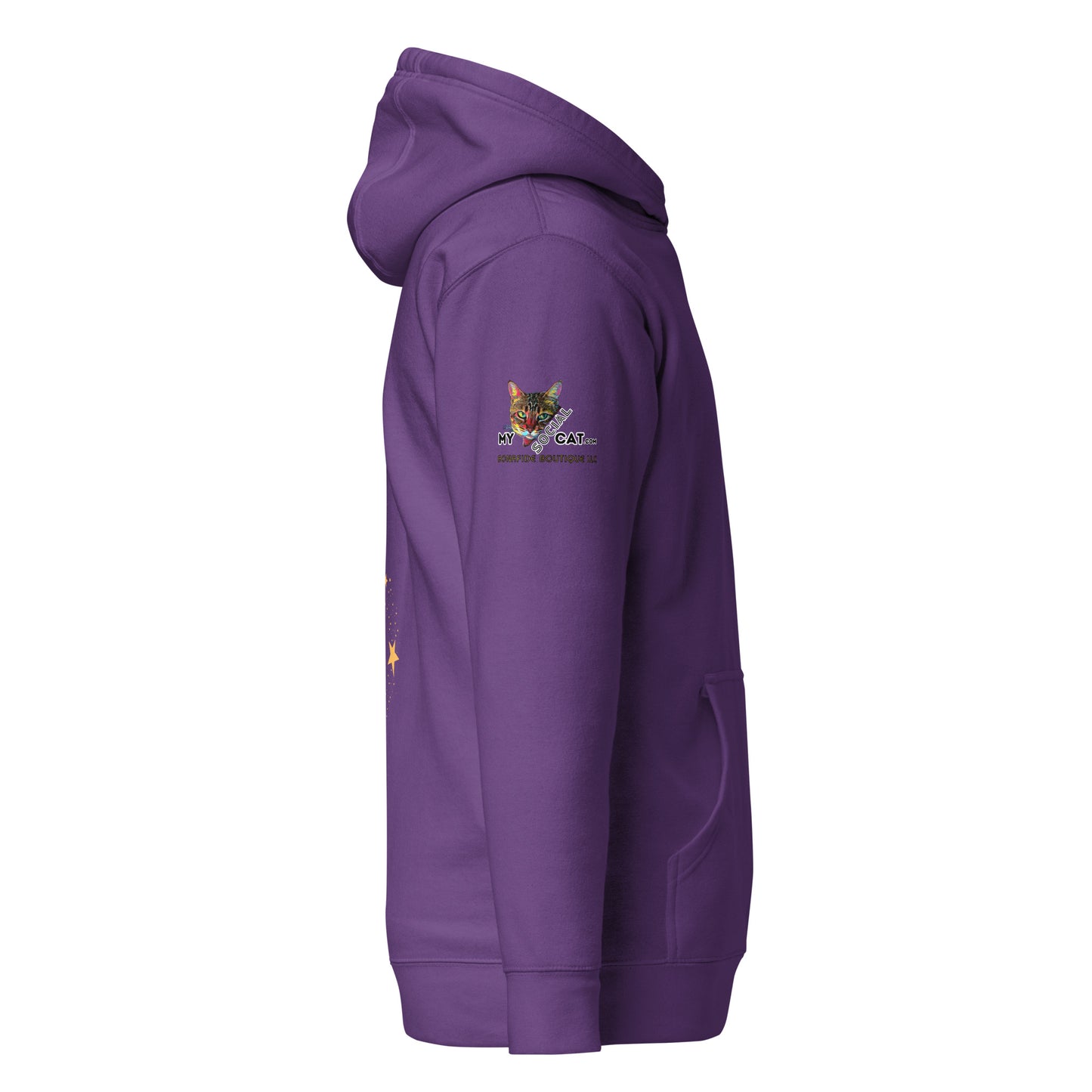 Cat Flower Unisex Hoodie