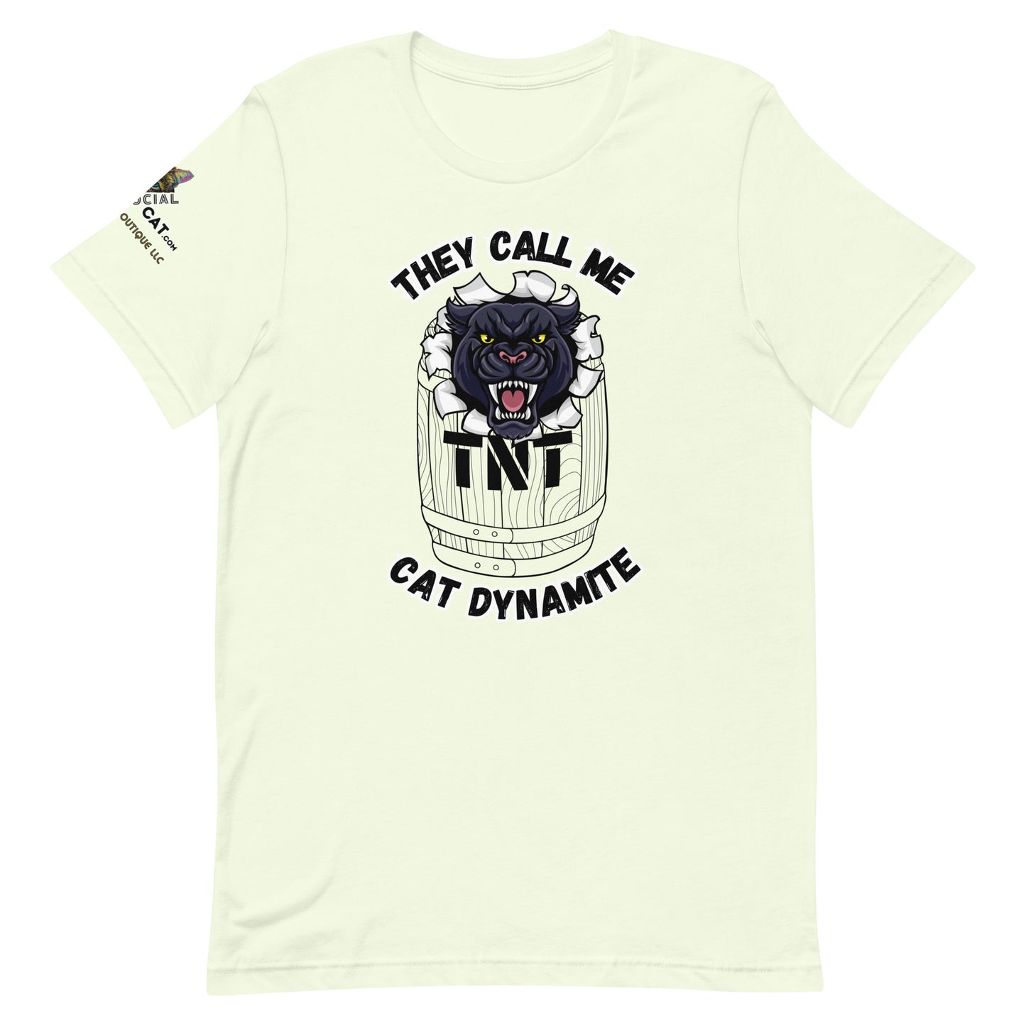 Cat Dynamite Unisex Tee - My Social Cat Bonafide Boutique LLCCat Dynamite Unisex TeeT-shirt