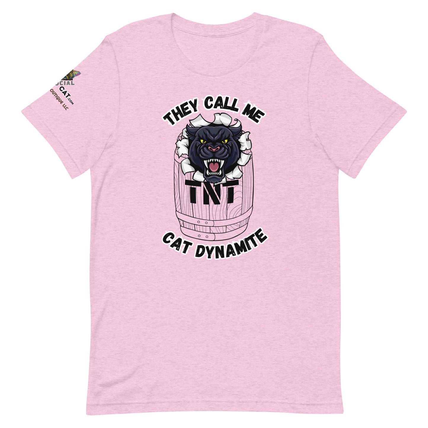 Cat Dynamite Unisex Tee - My Social Cat Bonafide Boutique LLCCat Dynamite Unisex TeeT-shirt