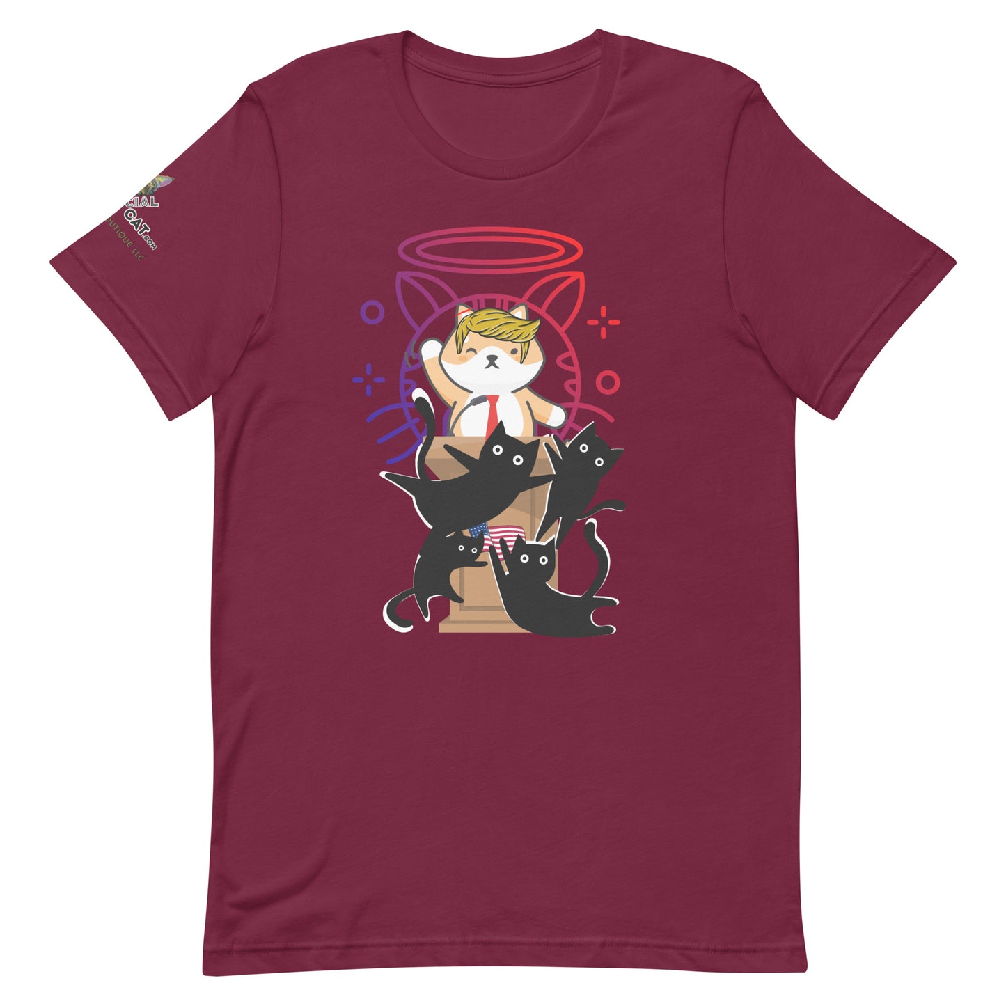 unisex-staple-t-shirt-maroon-front-669dea0fecc13