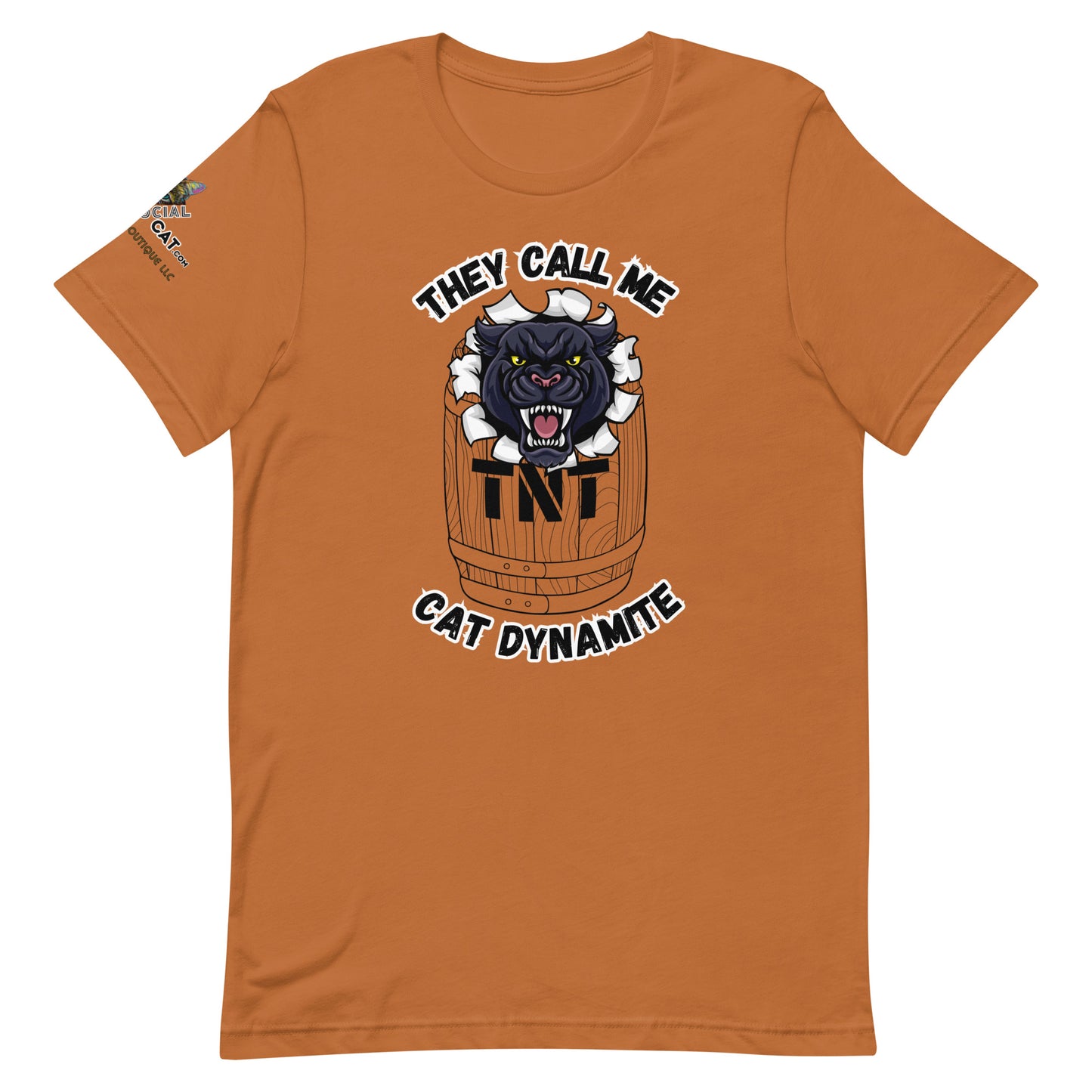 Cat Dynamite Unisex Tee - My Social Cat Bonafide Boutique LLCCat Dynamite Unisex TeeT-shirt