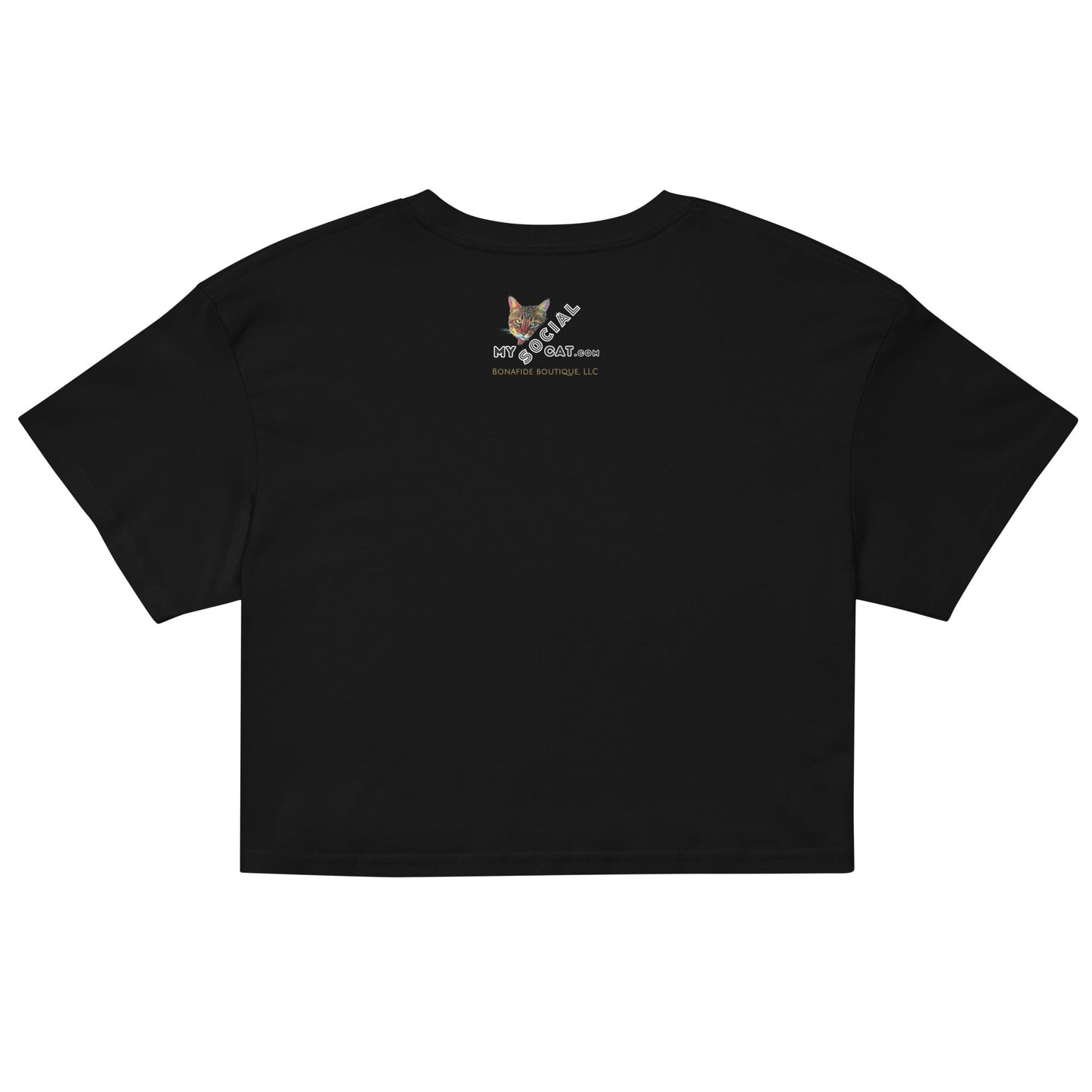 Women’s crop top - My Social Cat Bonafide Boutique LLCWomen’s crop topcrop topMy Social Cat Bonafide Boutique LLCBlackSalchemizecrop