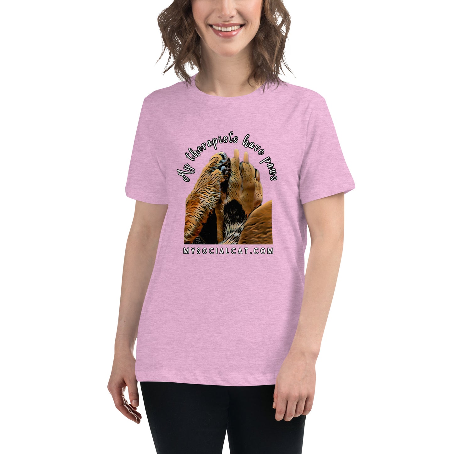 My Therapists Women's Relaxed Tee