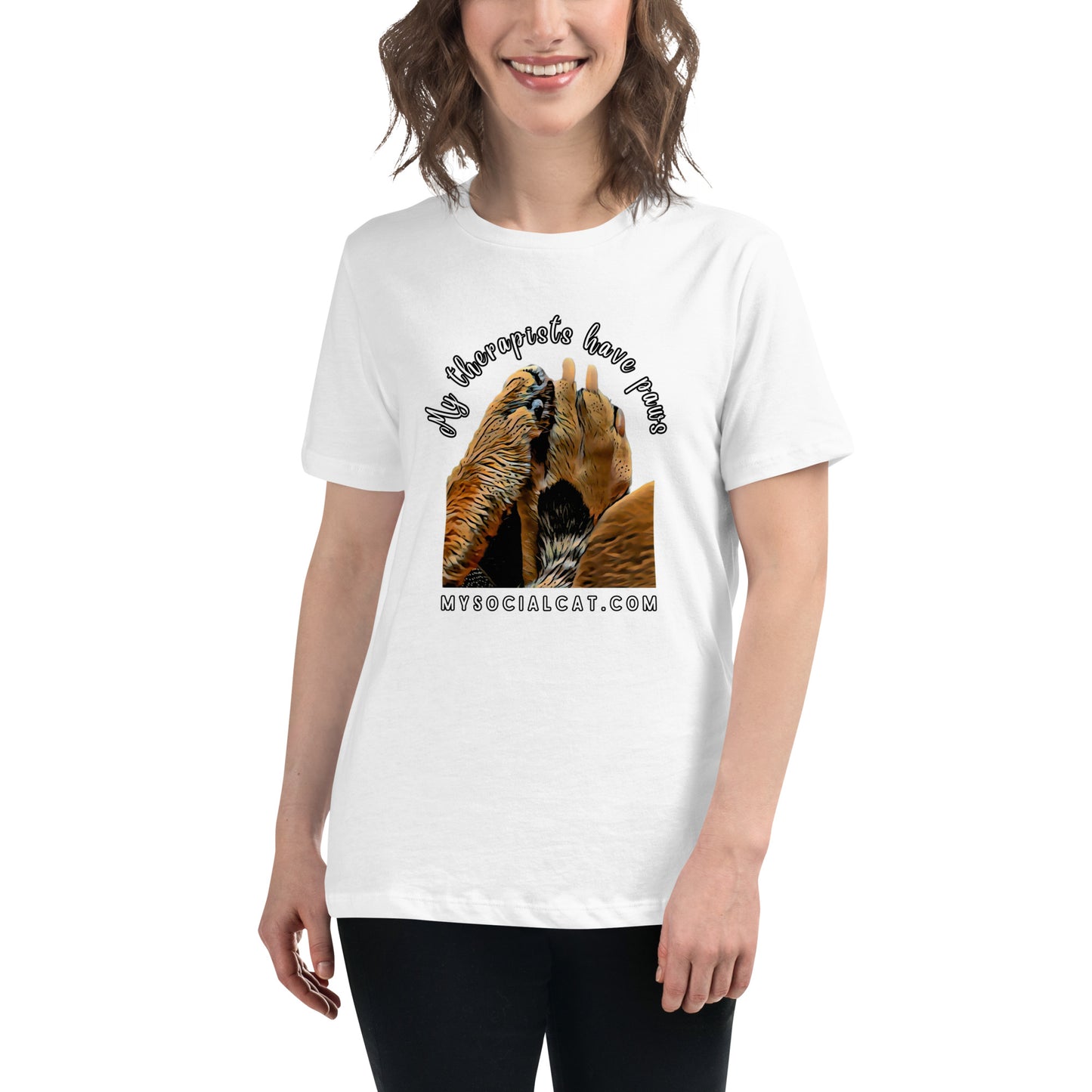 My Therapists Women's Relaxed Tee