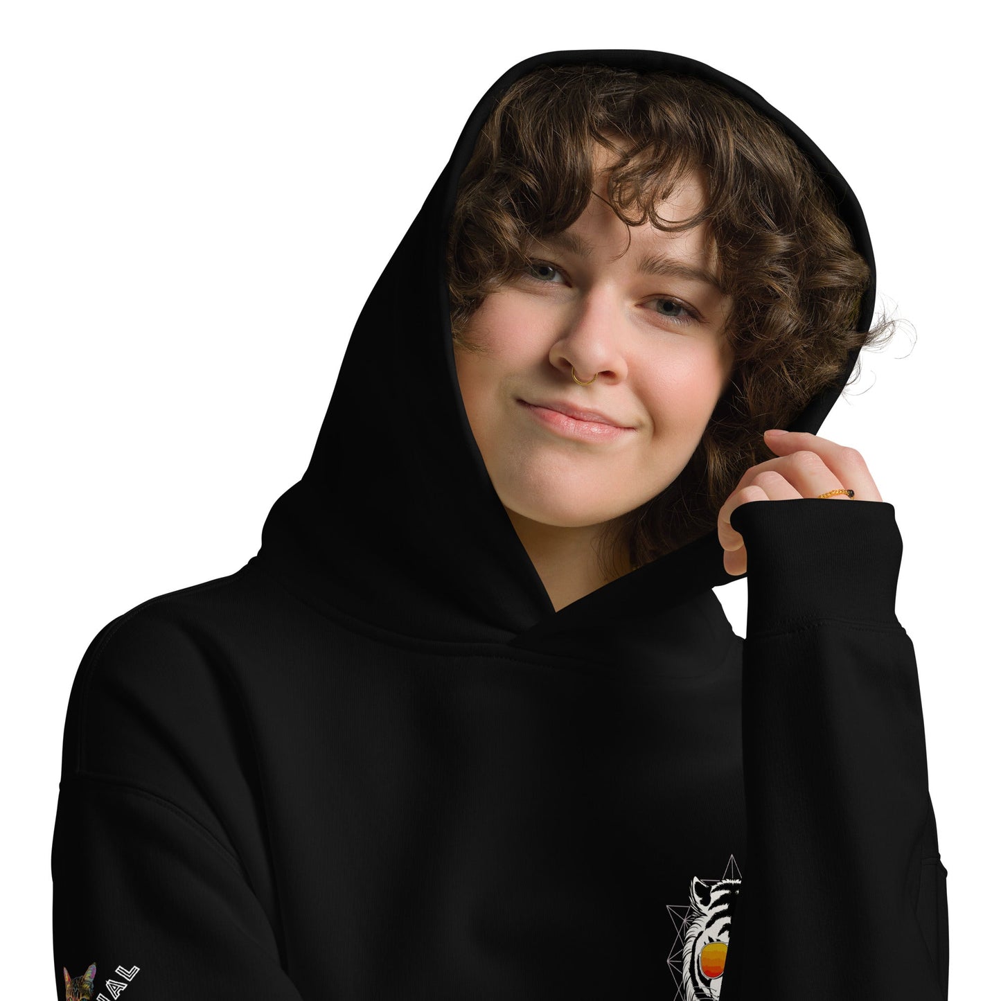 You Are Enough Unisex Plush Hoodie - My Social Cat Bonafide Boutique LLCYou Are Enough Unisex Plush HoodieHooded sweatshirtMy Social Cat Bonafide Boutique LLCBlackSareenough