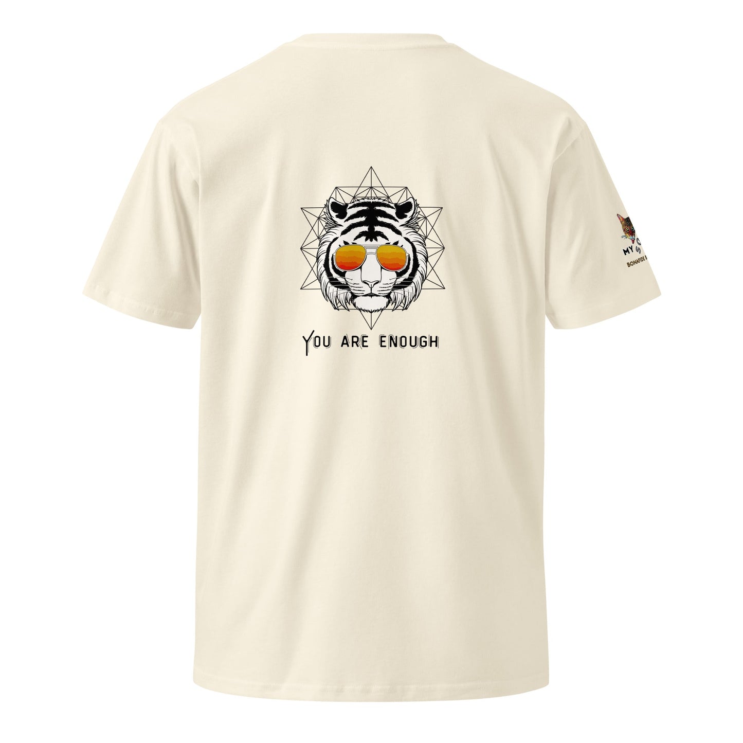 You Are Enough Unisex Premium Tee - My Social Cat Bonafide Boutique LLCYou Are Enough Unisex Premium TeeT-shirtMy Social Cat Bonafide Boutique LLCCharcoalSareenough
