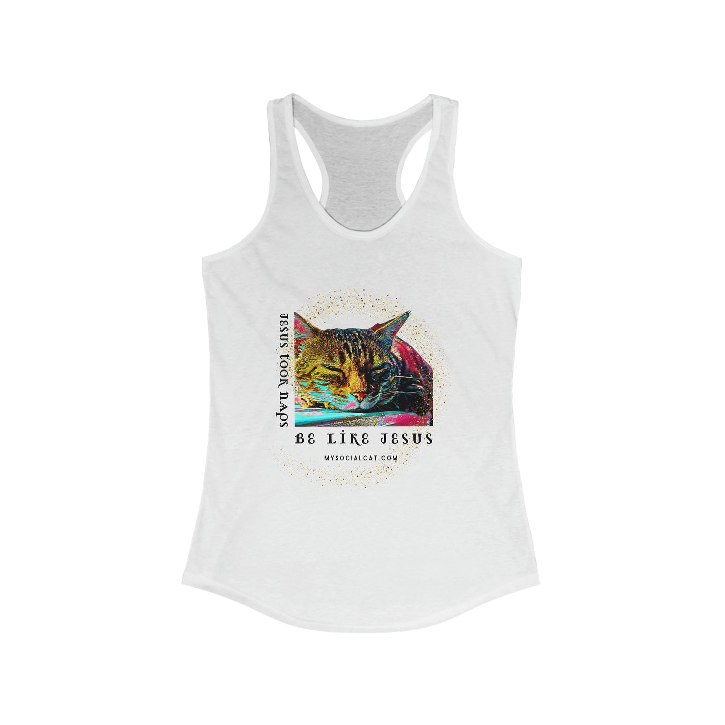 Jesus Took Naps Women's Racerback Tank