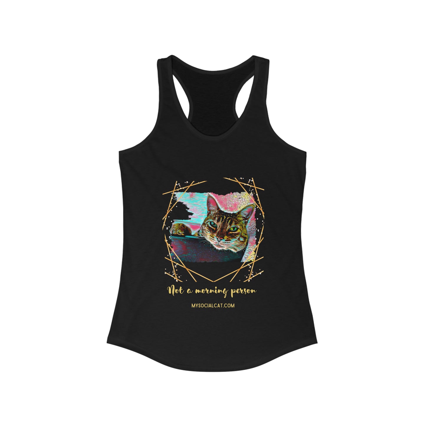 Not a Morning Person Women's Racerback Tank
