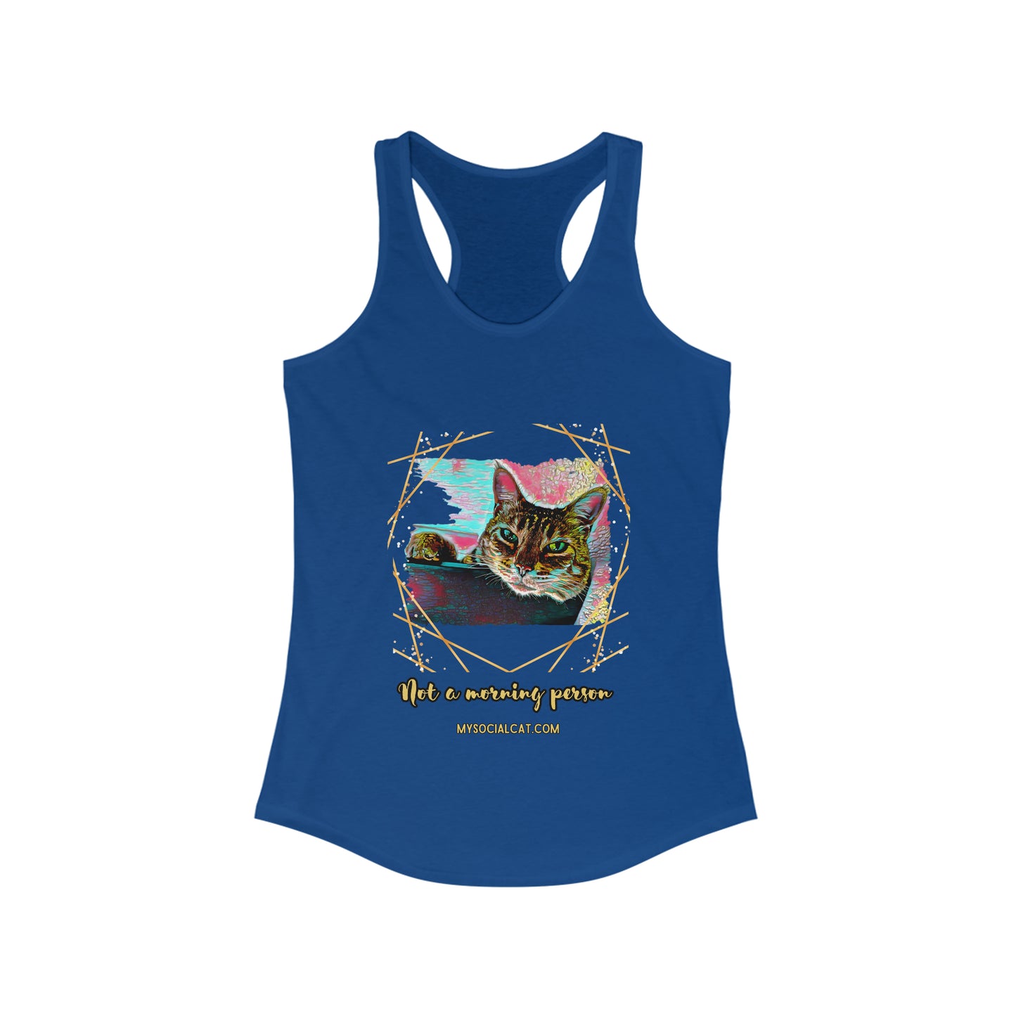 Not a Morning Person Women's Racerback Tank