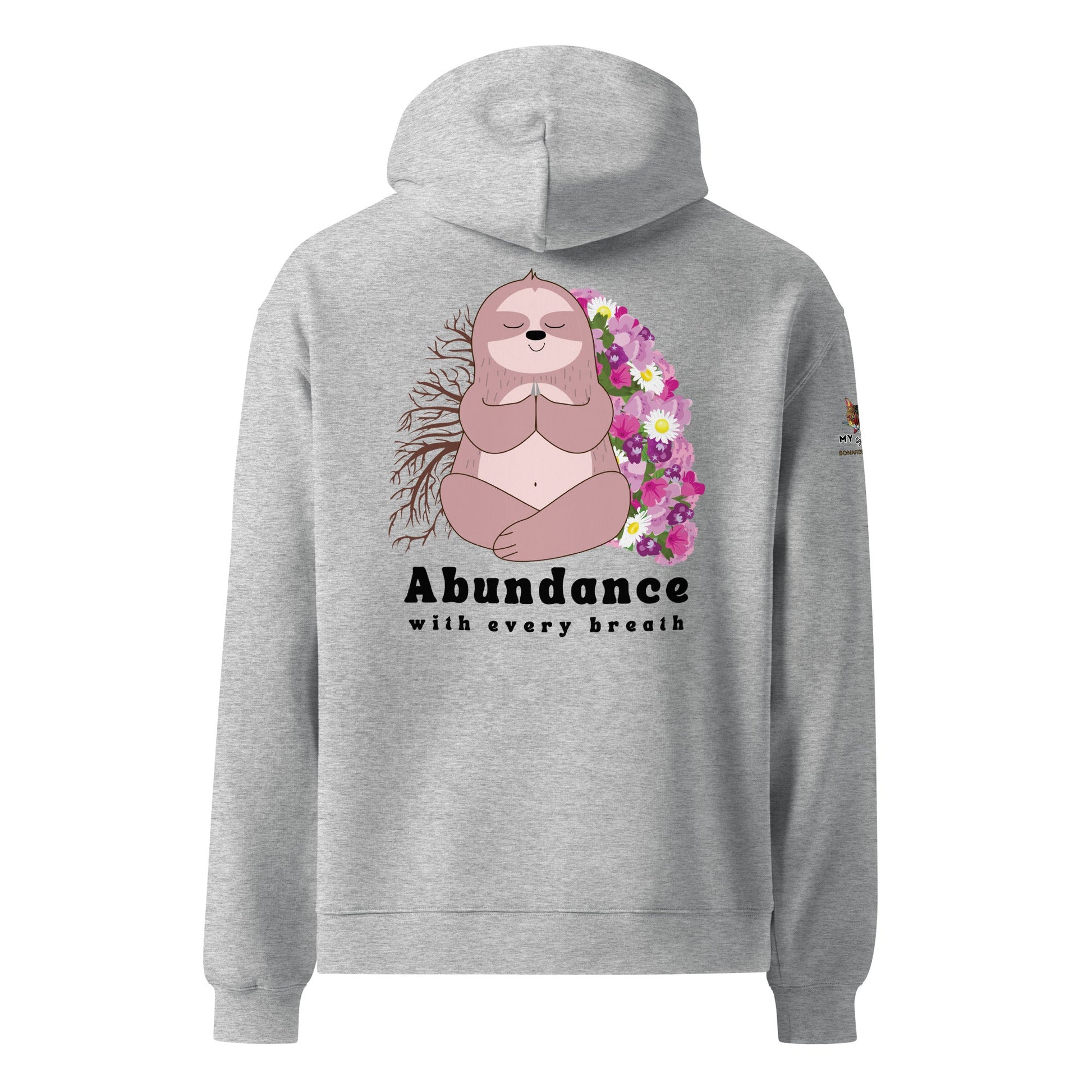 Abundance Unisex Plush Hoodie - My Social Cat Bonafide Boutique LLCAbundance Unisex Plush HoodieHooded sweatshirtMy Social Cat Bonafide Boutique LLCAthletic HeatherSabundancehoodie