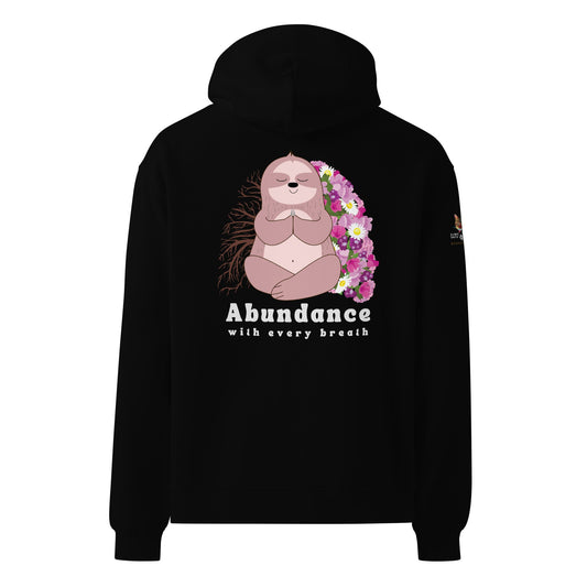 Abundance Unisex Plush Hoodie - My Social Cat Bonafide Boutique LLCAbundance Unisex Plush HoodieHooded sweatshirtMy Social Cat Bonafide Boutique LLCBlackSabundancehoodie