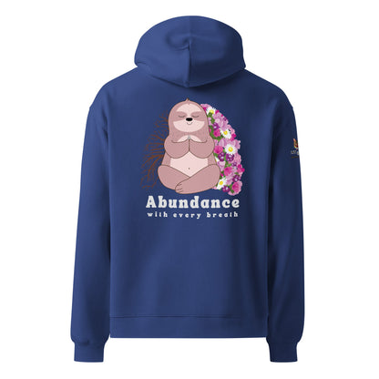 Abundance Unisex Plush Hoodie - My Social Cat Bonafide Boutique LLCAbundance Unisex Plush HoodieHooded sweatshirtMy Social Cat Bonafide Boutique LLCCobaltSabundancehoodie