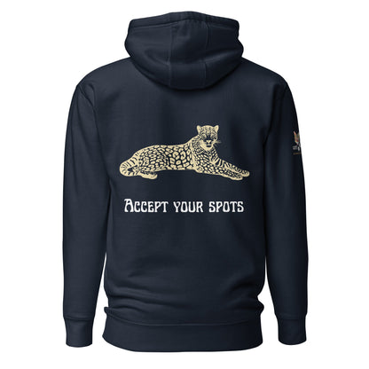 Accept Your Spots Unisex Hoodie - My Social Cat Bonafide Boutique LLCAccept Your Spots Unisex HoodieHooded sweatshirtMy Social Cat Bonafide Boutique LLCNavy BlazerSaccepthoodie