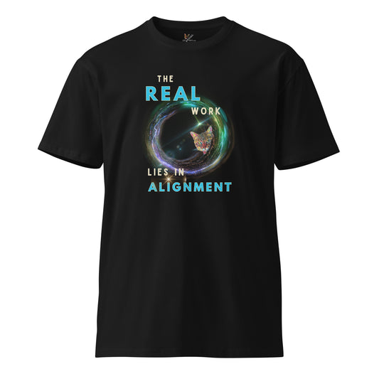 Alignment Unisex Premium Tee - My Social Cat Bonafide Boutique LLCAlignment Unisex Premium TeeT-shirtMy Social Cat Bonafide Boutique LLCBlackMalignmentpremium