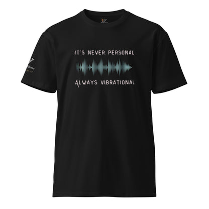 Always Vibrational Unisex Premium Tee - My Social Cat Bonafide Boutique LLCAlways Vibrational Unisex Premium TeeT-shirtMy Social Cat Bonafide Boutique LLCBlackSnormspremium