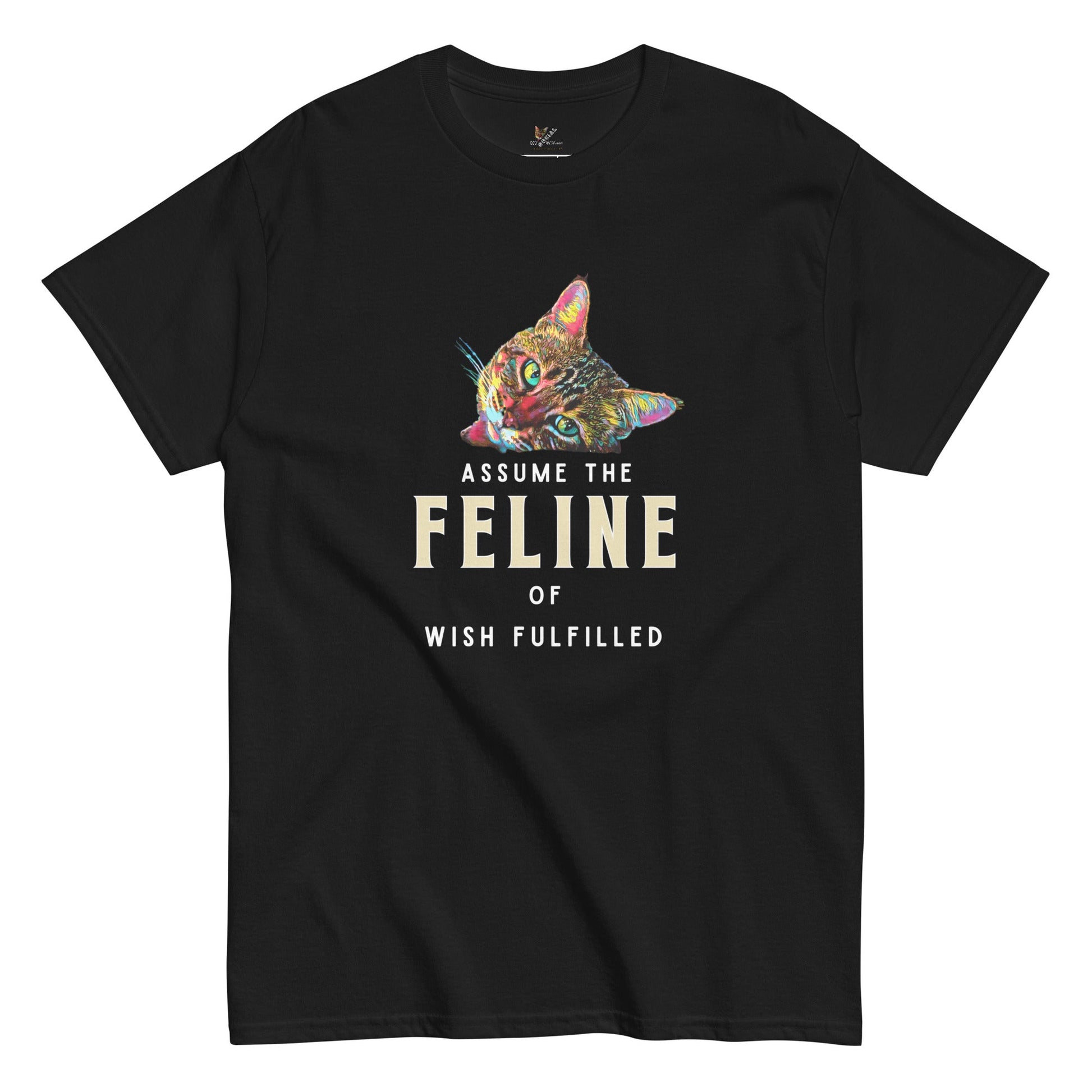 Assume the Feline of Wish Fulfilled Unisex Classic Tee - My Social Cat Bonafide Boutique LLCAssume the Feline of Wish Fulfilled Unisex Classic TeeT-shirtMy Social Cat Bonafide Boutique LLCScatshirt