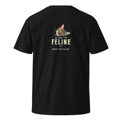 Assume the Feline of Wish Fulfilled Unisex Premium Tee - My Social Cat Bonafide Boutique LLCAssume the Feline of Wish Fulfilled Unisex Premium TeeT-shirtMy Social Cat Bonafide Boutique LLCScatshirt