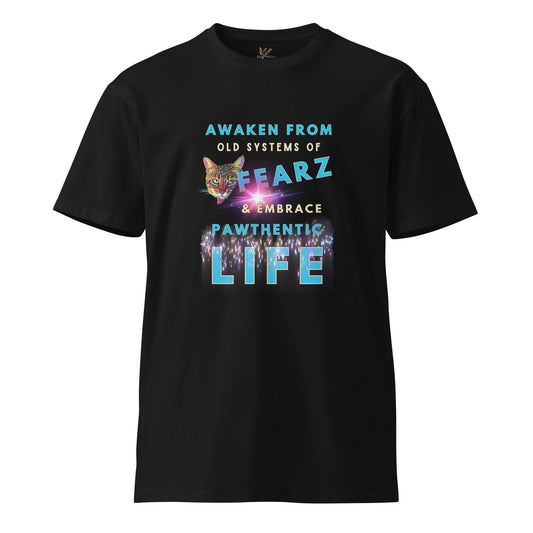 Awaken From Fearz Unisex Premium Tee - My Social Cat Bonafide Boutique LLCAwaken From Fearz Unisex Premium TeeT-shirtMy Social Cat Bonafide Boutique LLCSawakenfear