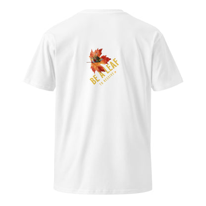 Be a Leaf Unisex Premium Tee (Limited Edition) - My Social Cat Bonafide Boutique LLCBe a Leaf Unisex Premium Tee (Limited Edition)T-shirtMy Social Cat Bonafide Boutique LLCWhiteSbecat