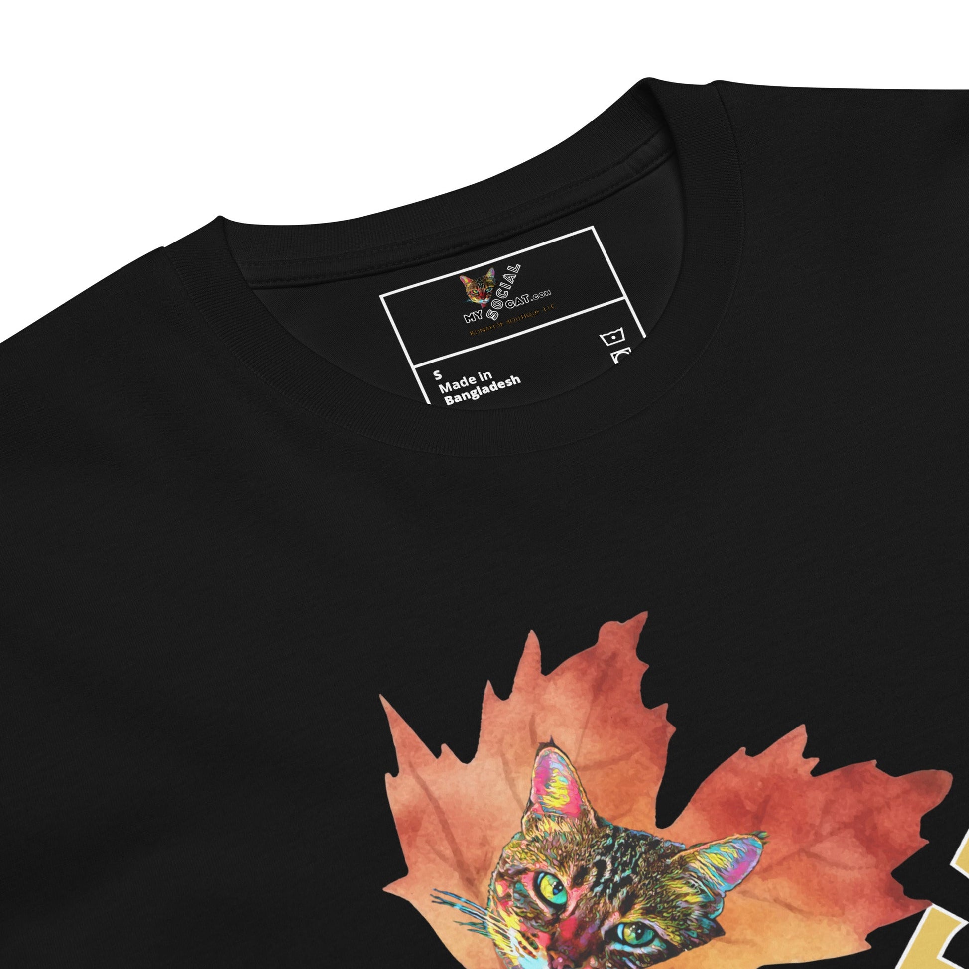 Be a Leaf Unisex Premium Tee (Limited Edition) - My Social Cat Bonafide Boutique LLCBe a Leaf Unisex Premium Tee (Limited Edition)T-shirtMy Social Cat Bonafide Boutique LLCBlackMbecat