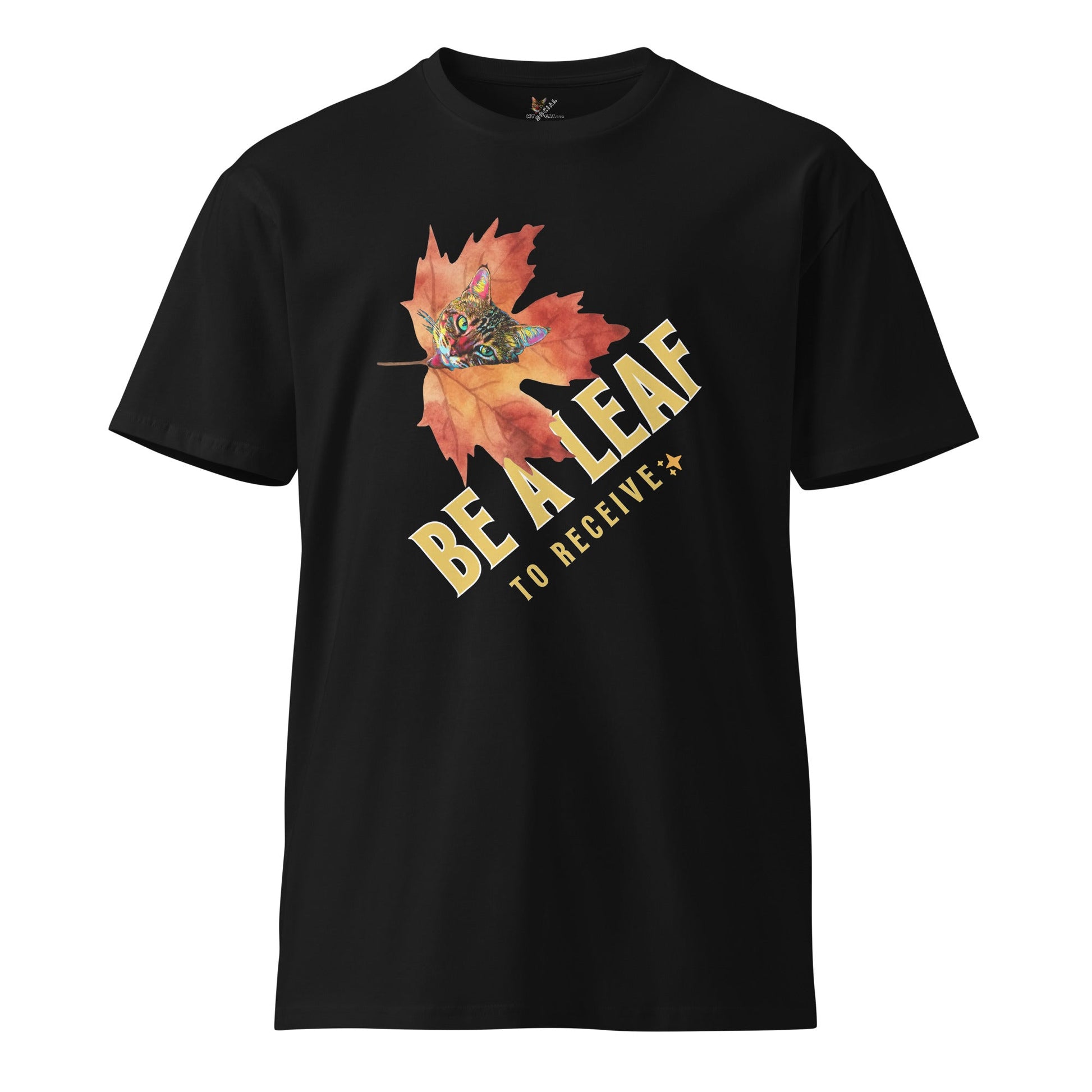 Be a Leaf Unisex Premium Tee (Limited Edition) - My Social Cat Bonafide Boutique LLCBe a Leaf Unisex Premium Tee (Limited Edition)T-shirtMy Social Cat Bonafide Boutique LLCBlackMbecat