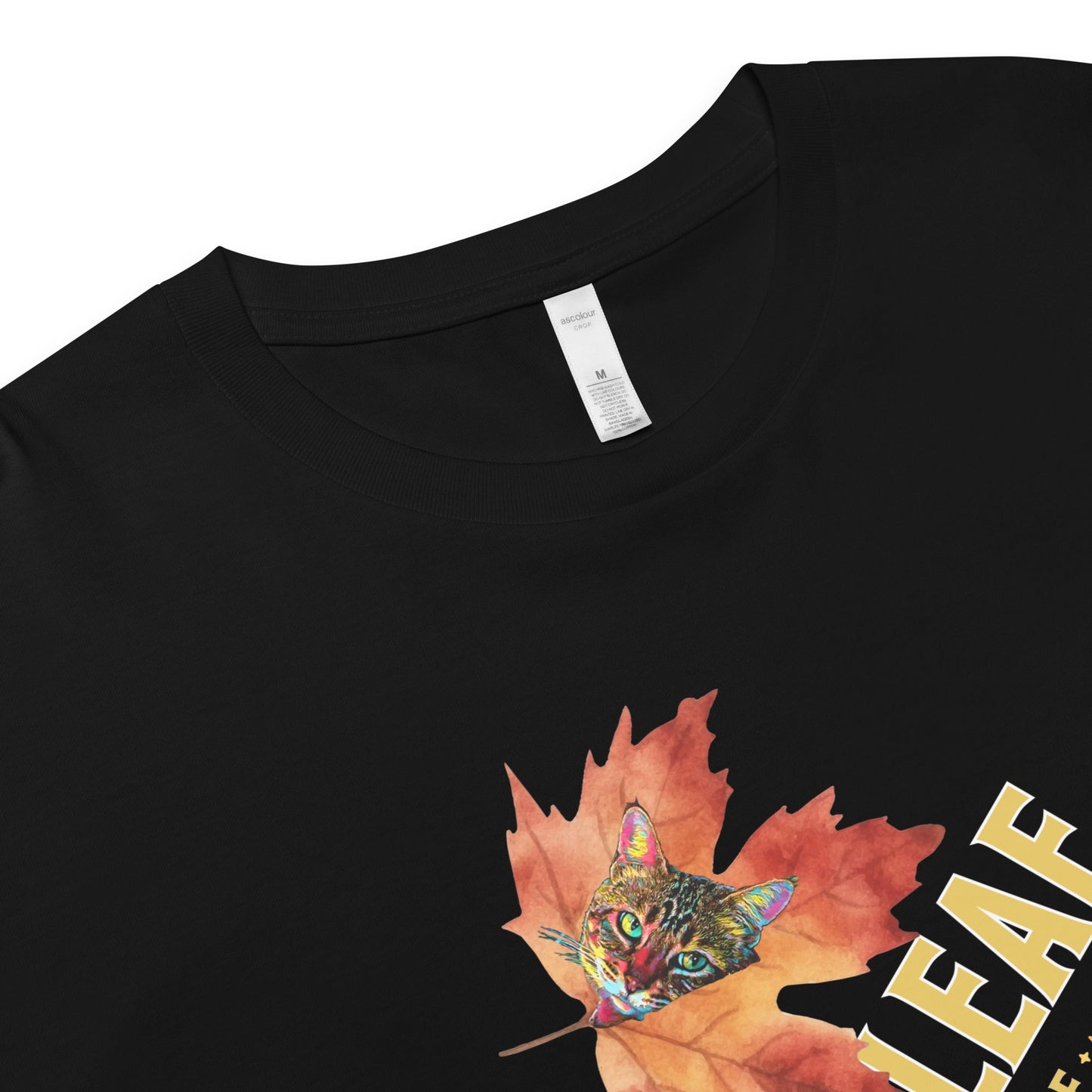 Be a Leaf Women’s Crop Top - My Social Cat Bonafide Boutique LLC