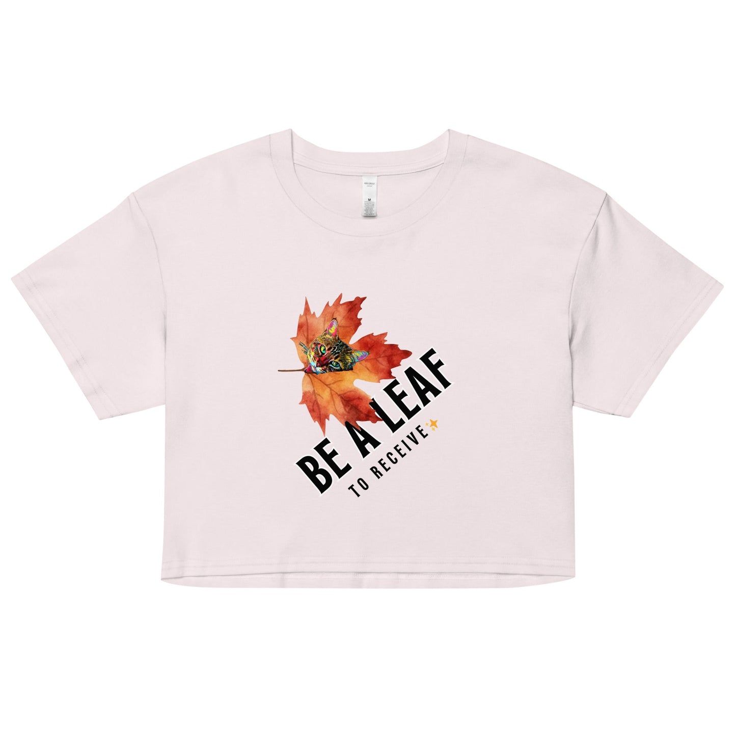 Be a Leaf Women’s Crop Top - My Social Cat Bonafide Boutique LLC
