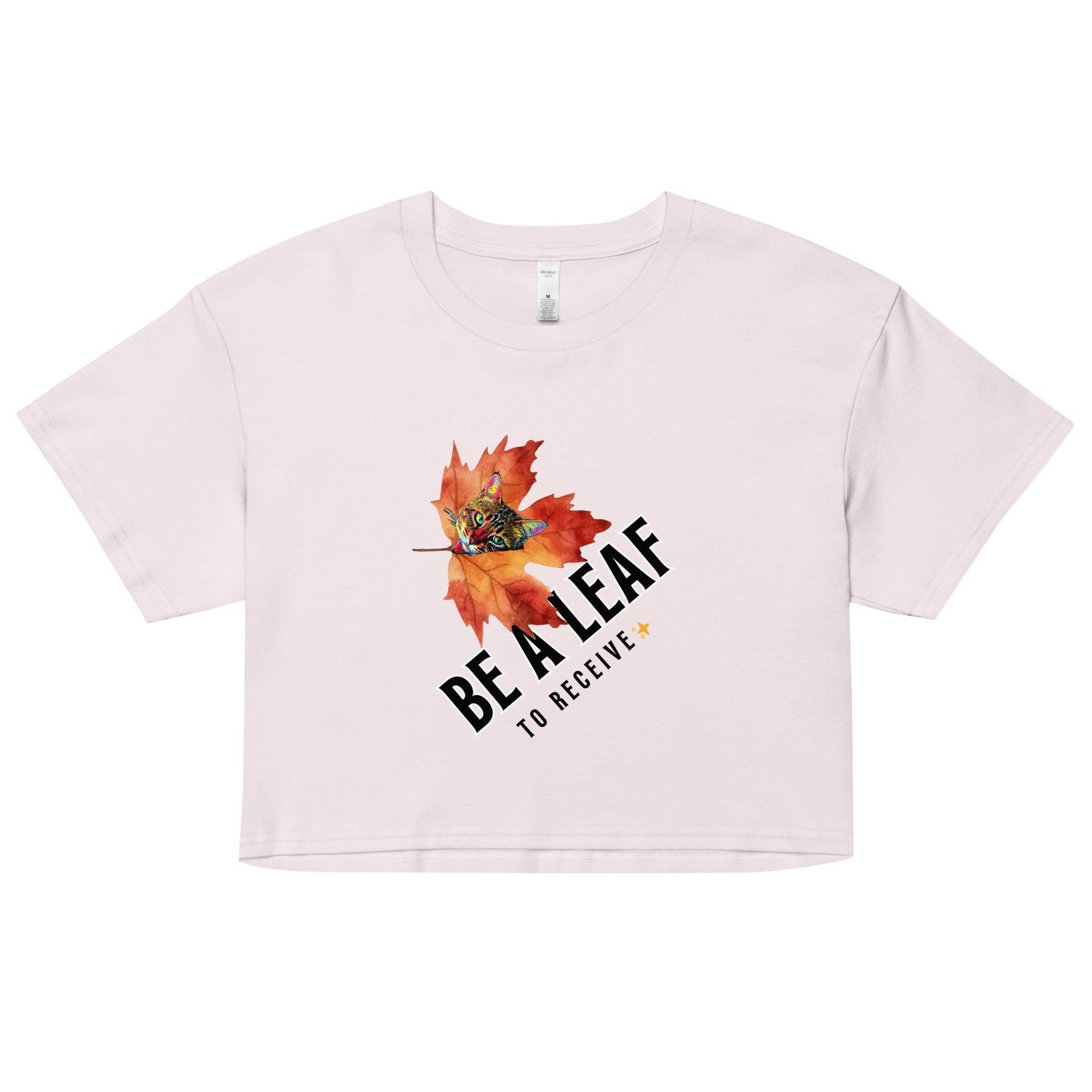 Be a Leaf Women’s Crop Top - My Social Cat Bonafide Boutique LLC