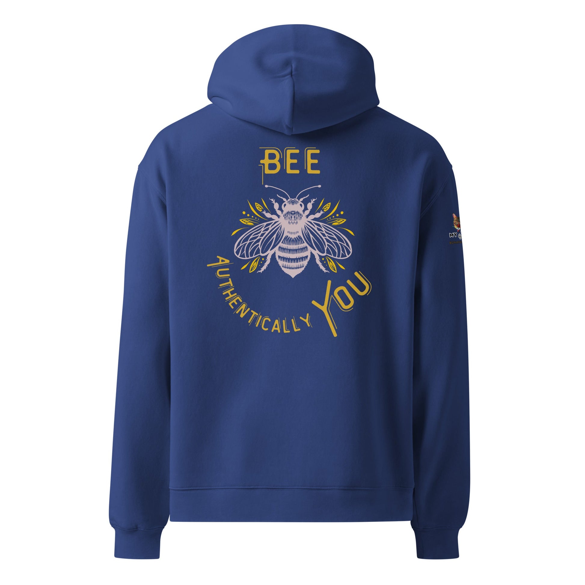 Be Authentically You Unisex Plush Hoodie - My Social Cat Bonafide Boutique LLCBe Authentically You Unisex Plush HoodieHooded sweatshirtMy Social Cat Bonafide Boutique LLCCobaltSbeehoodie